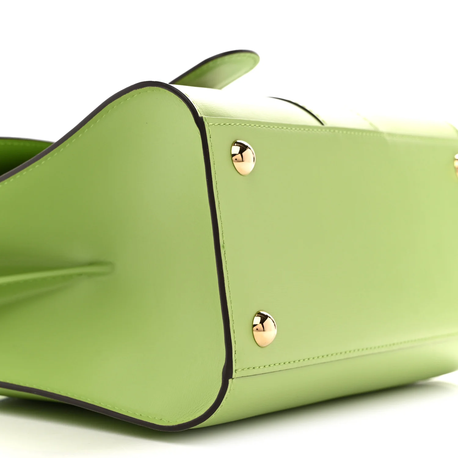 Box Calfskin PM Brillant Satchel Aloe - Image 10