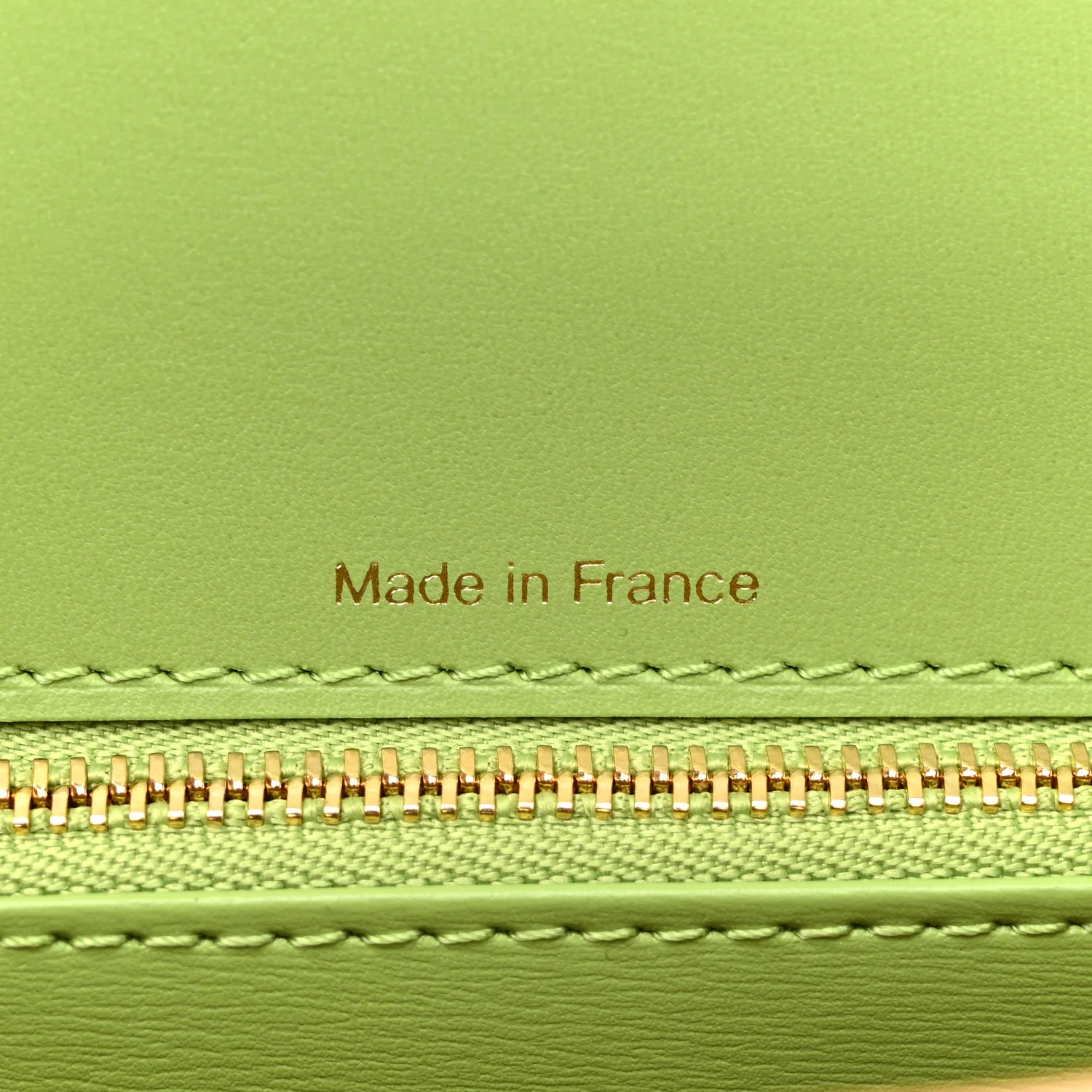 Box Calfskin PM Brillant Satchel Aloe - Image 8