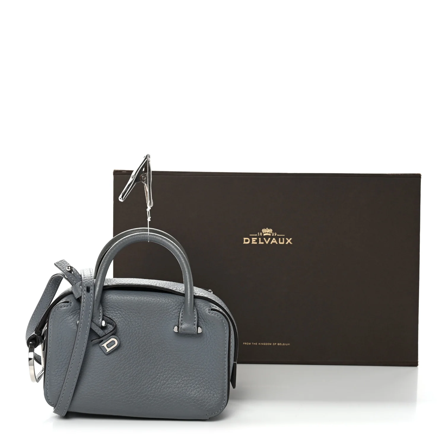 Taurillon Soft Nano Cool Box Satchel Pacific - Image 11