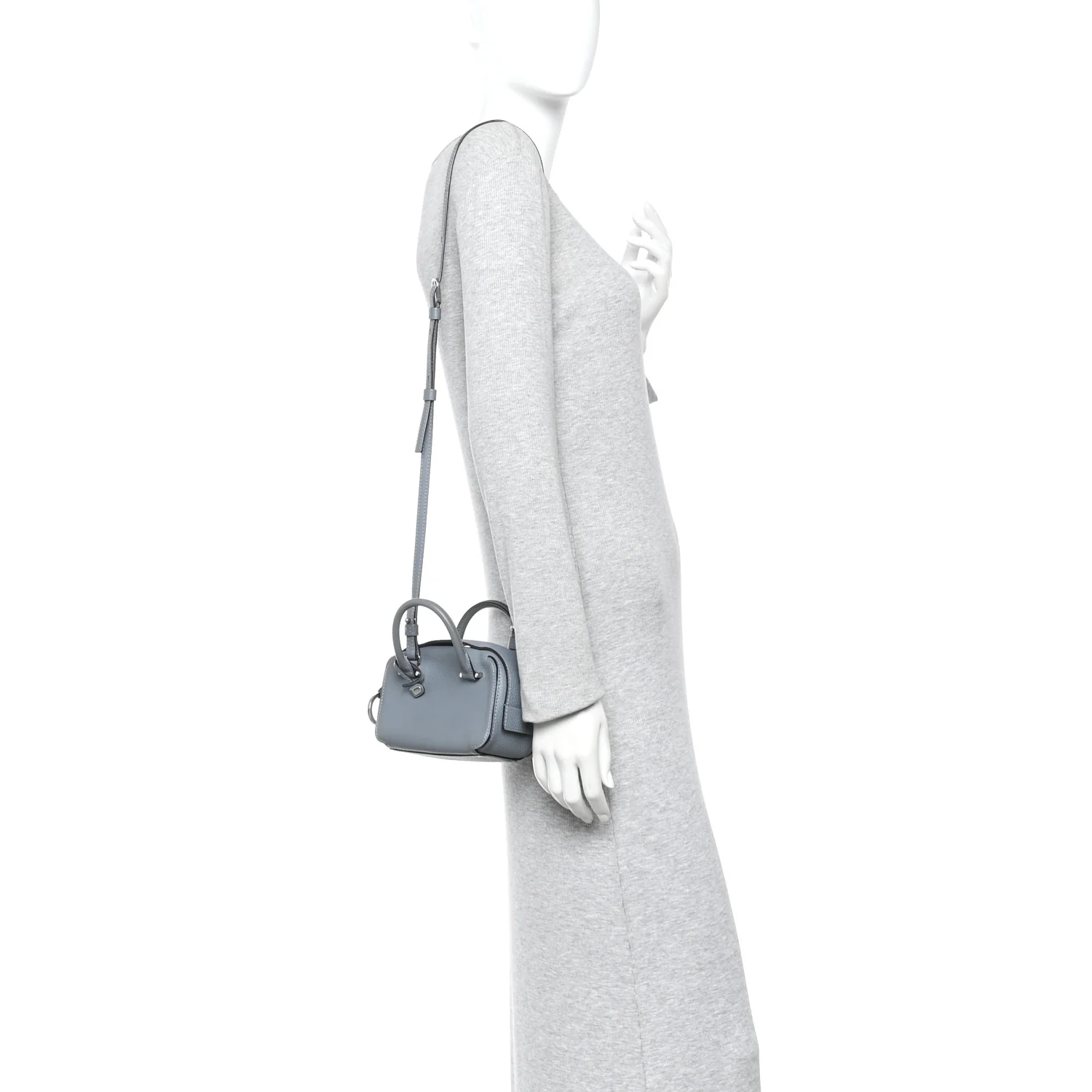 Taurillon Soft Nano Cool Box Satchel Pacific - Image 2