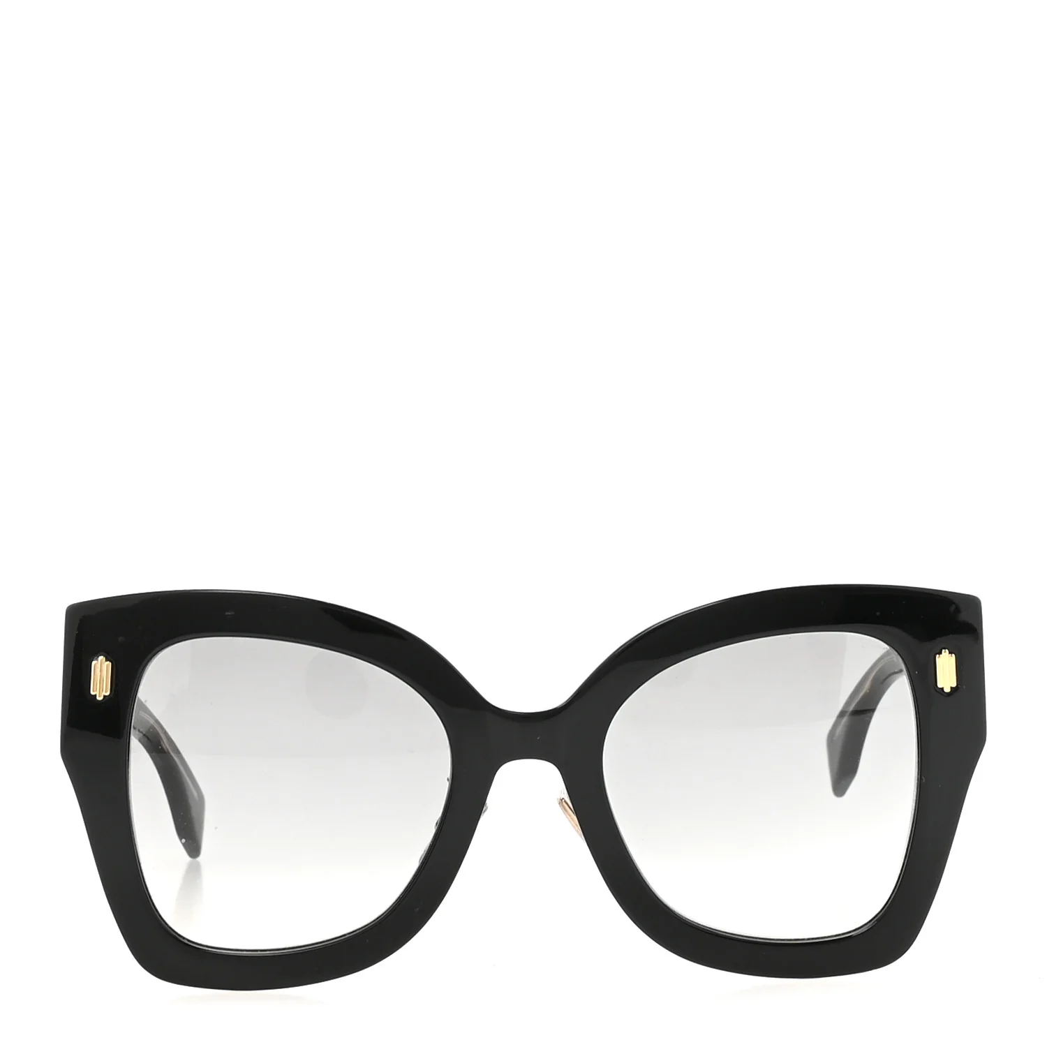 Acetate FF 53mm Sunglasses FF0434/G/S S Black - Image 2