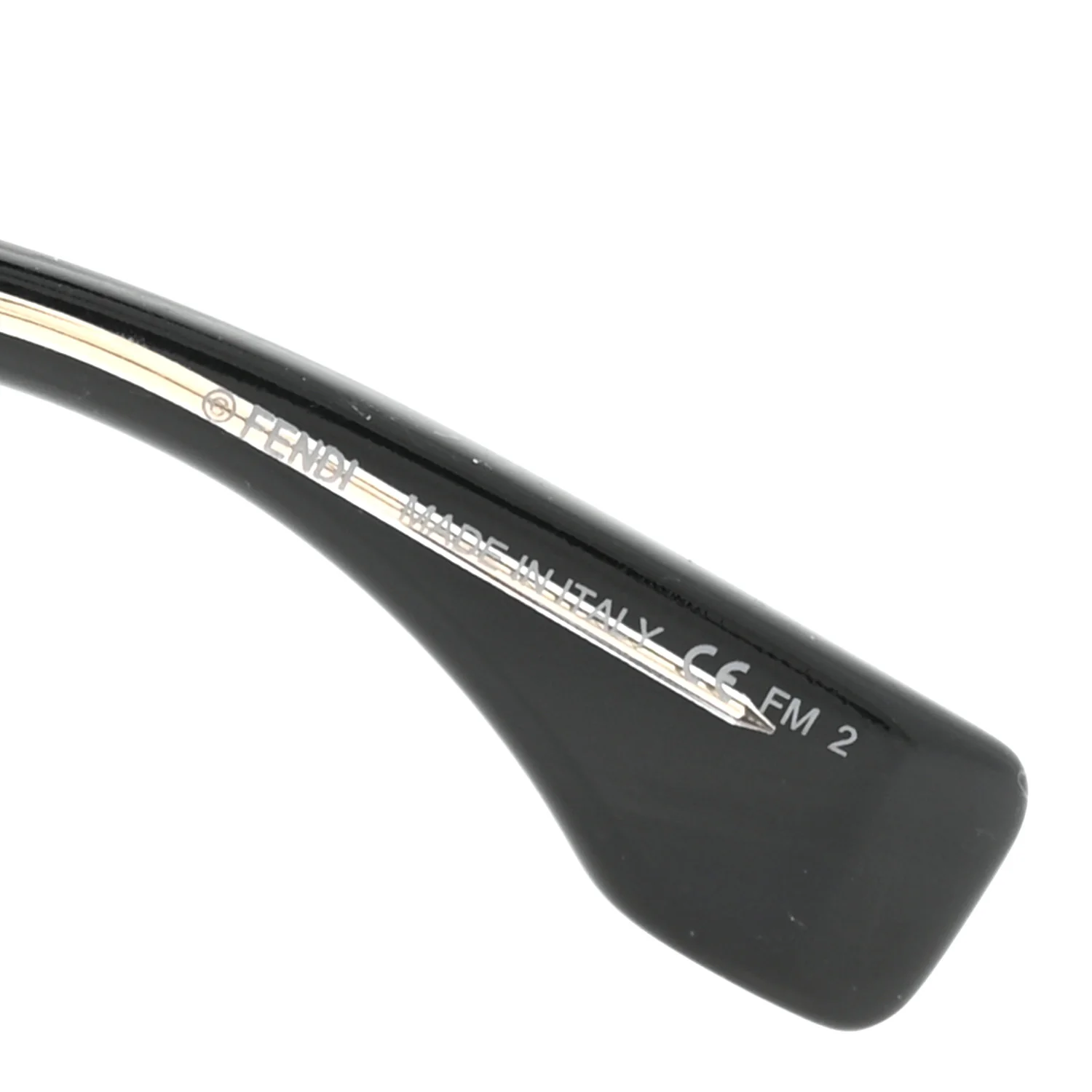 Acetate FF 53mm Sunglasses FF0434/G/S S Black - Image 6
