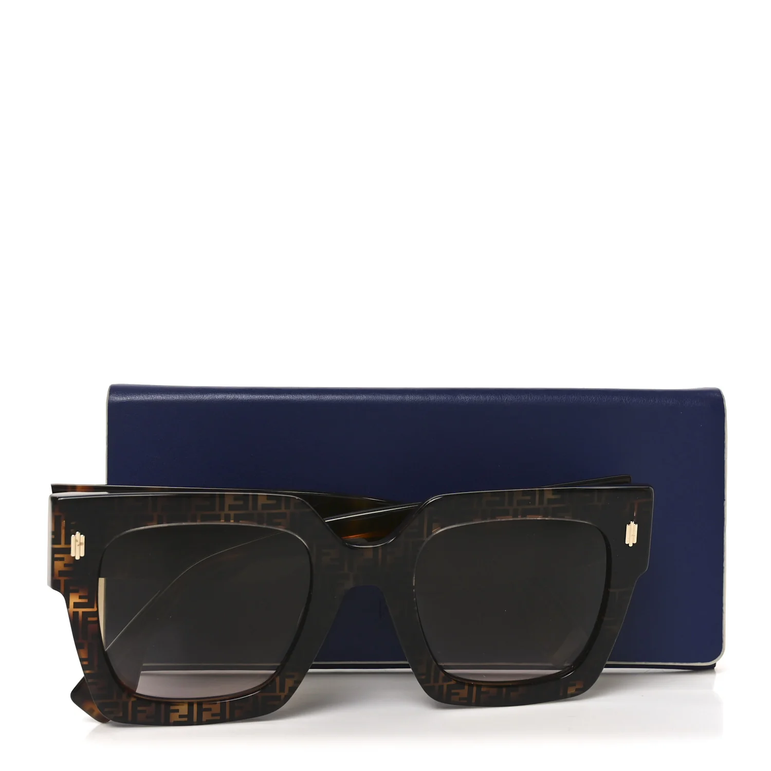 Acetate FF Sunglasses FF 0458/G/S Tortoise - Image 7
