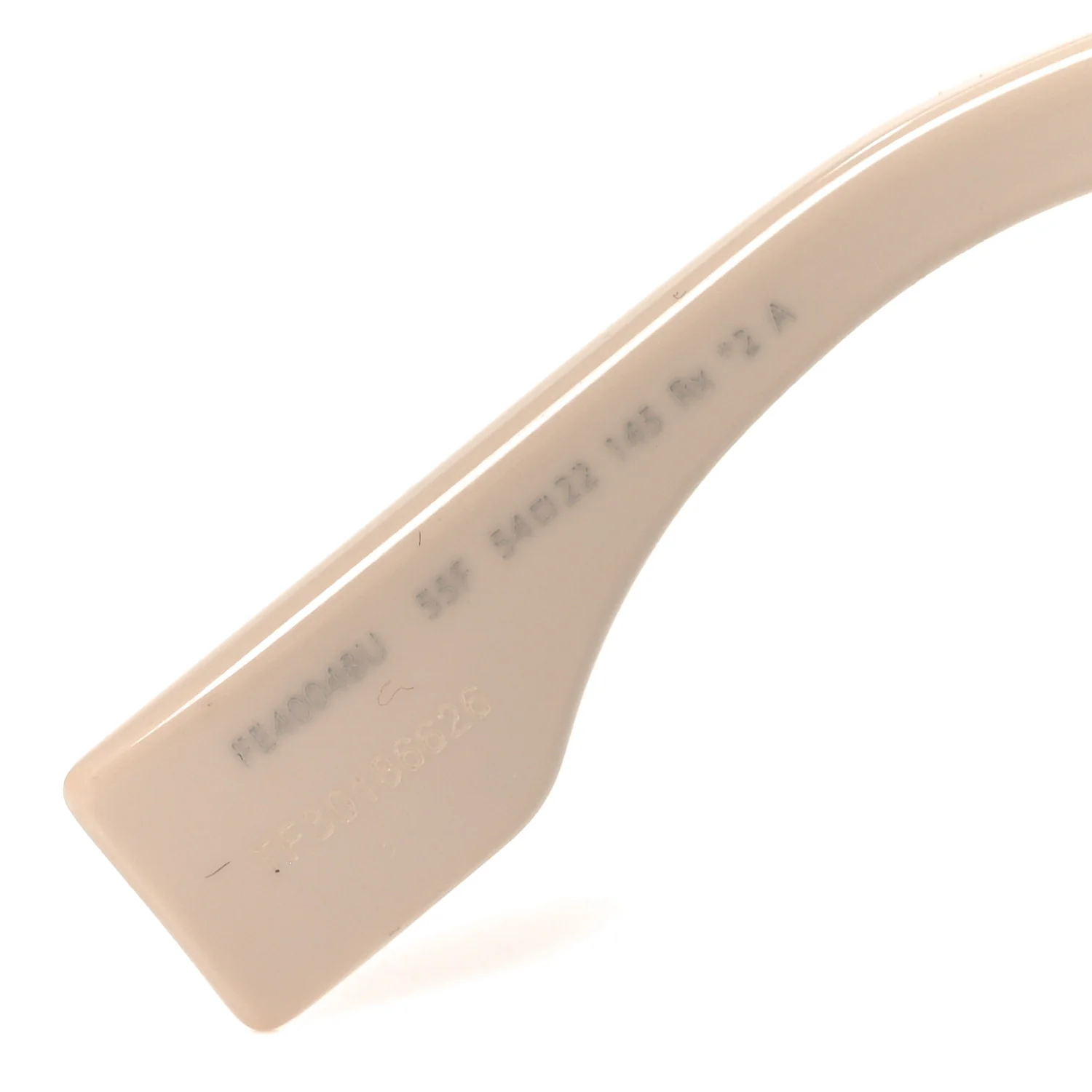 Acetate O'Lock Square Sunglasses FE40048U Havana Beige - Image 6