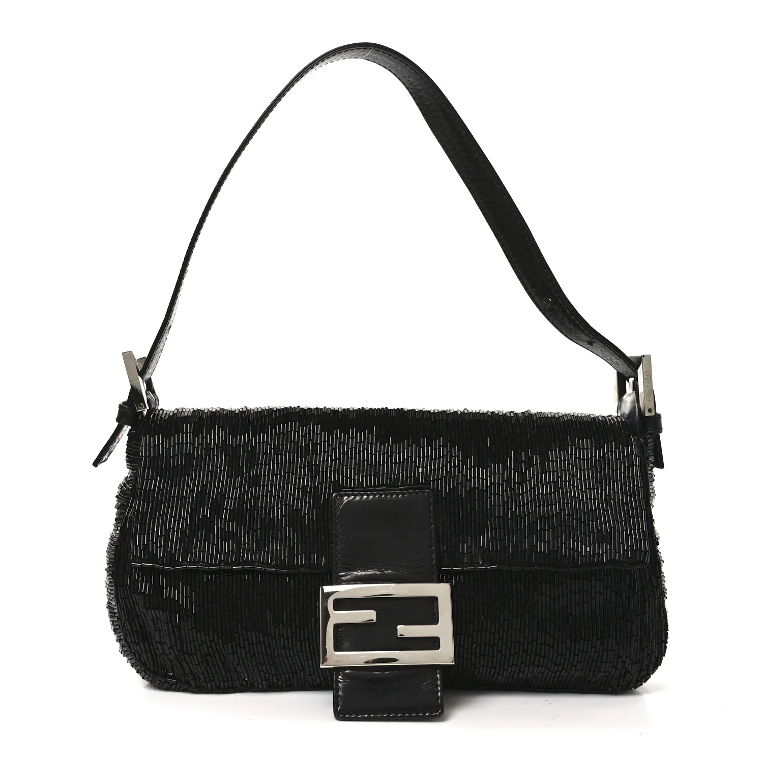 Beaded Baguette Black
