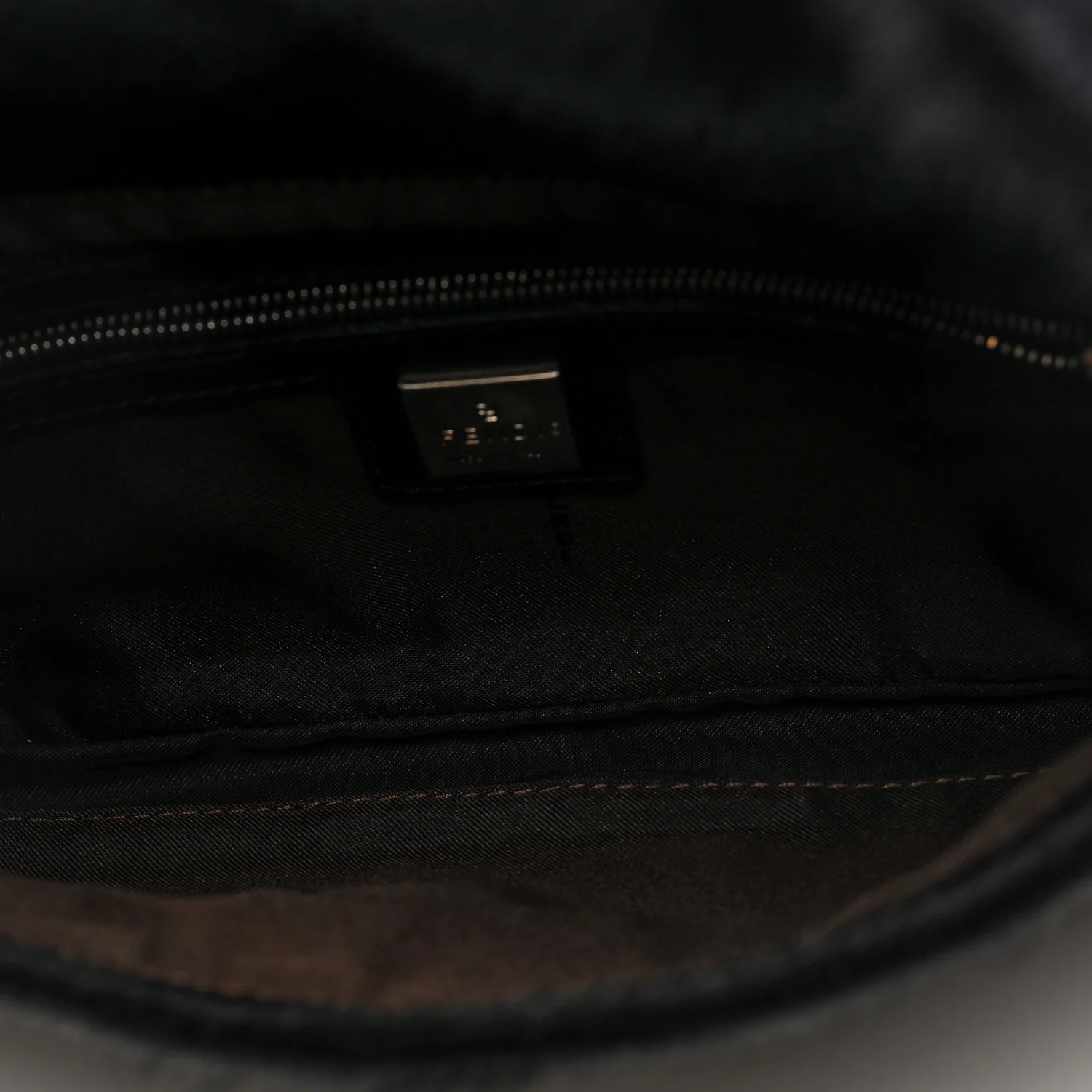 Calf Hair Baguette Black - Image 5