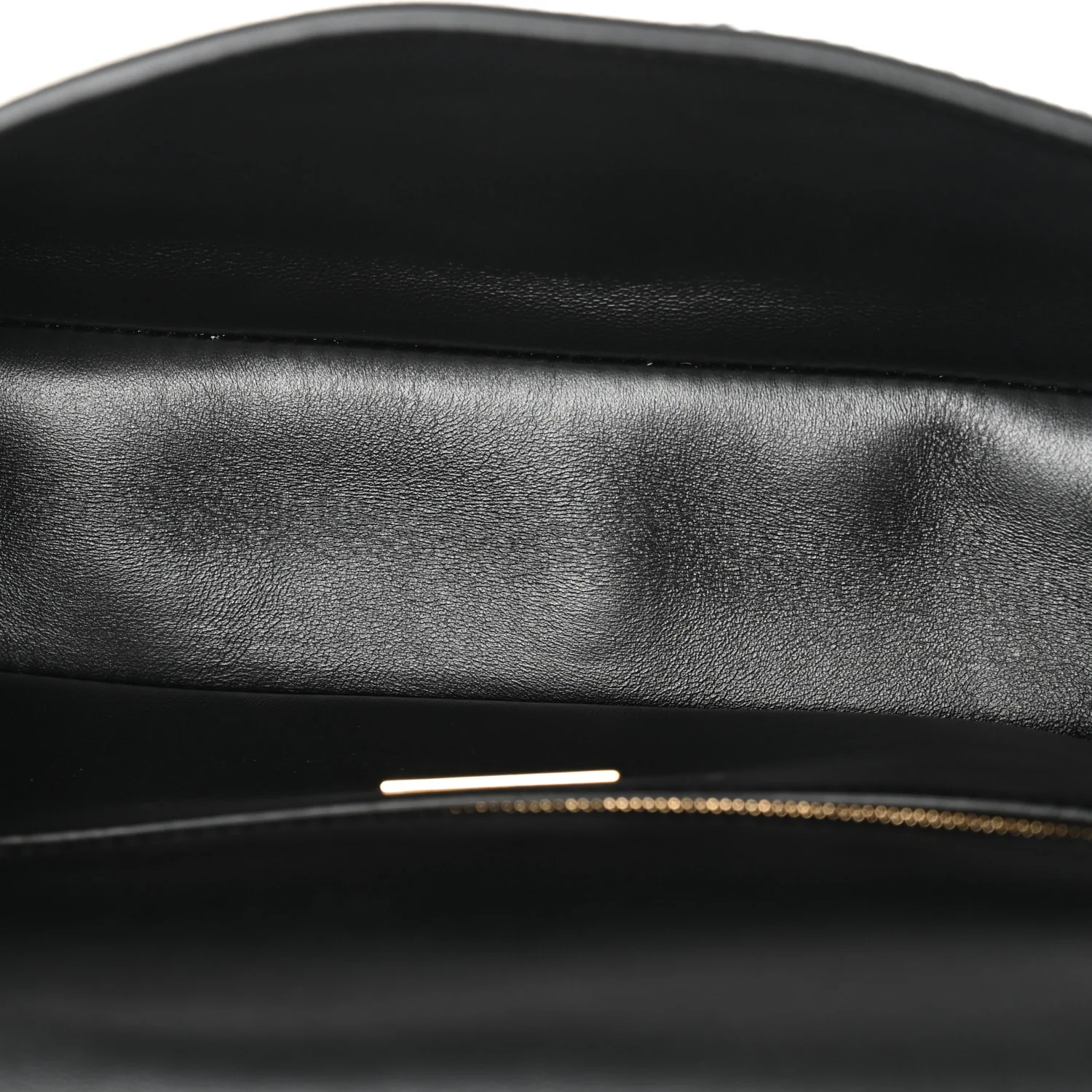 Calf Hair Baguette Black White - Image 5