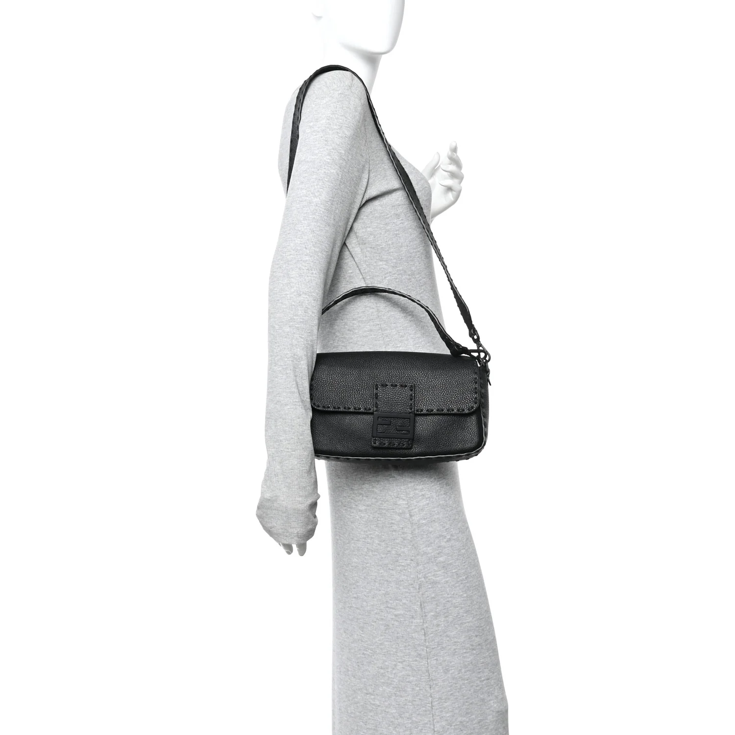 Cuoio Romano Selleria Baguette Black - Image 2