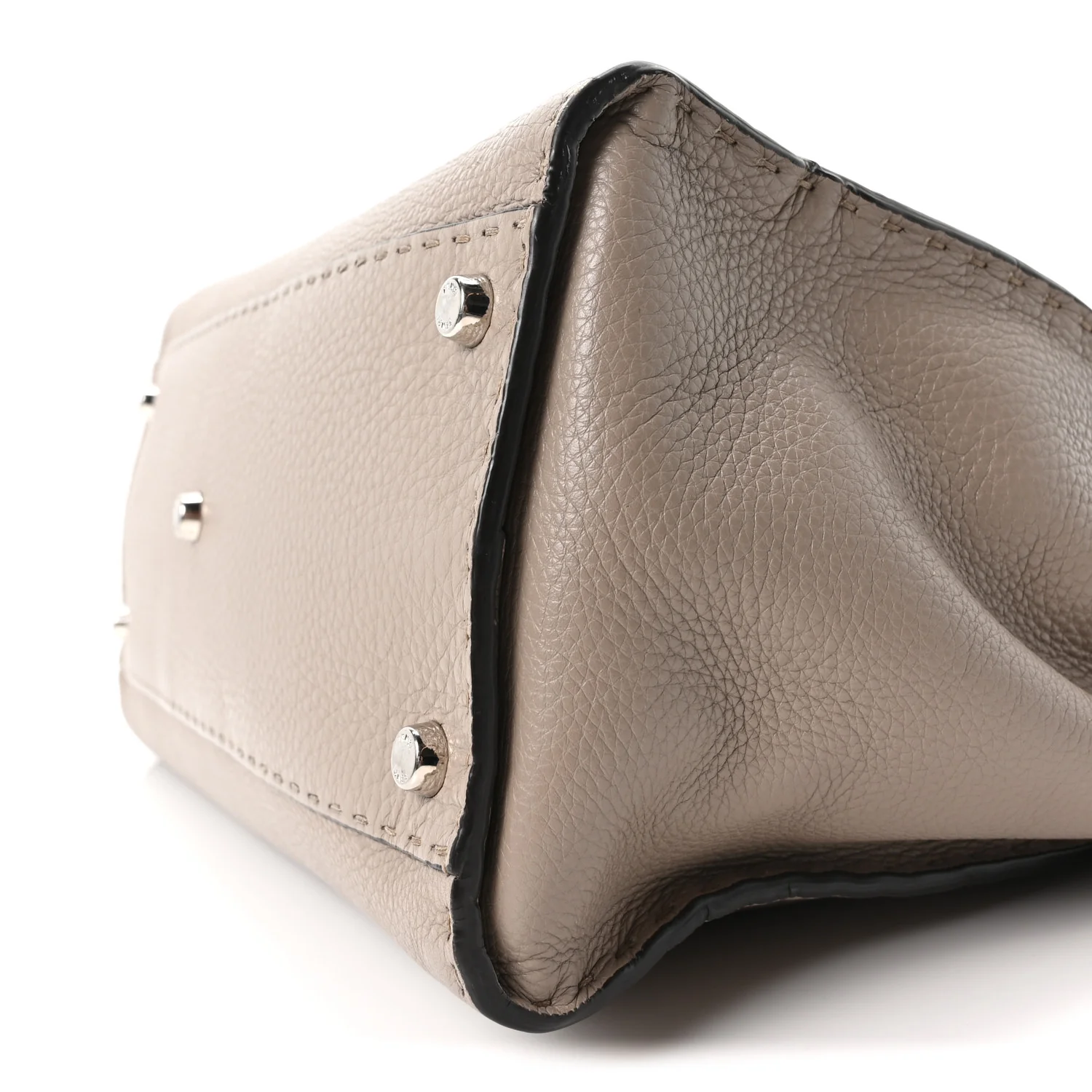 Cuoio Romano Selleria Large Peekaboo Iconic Satchel Corda - Image 9