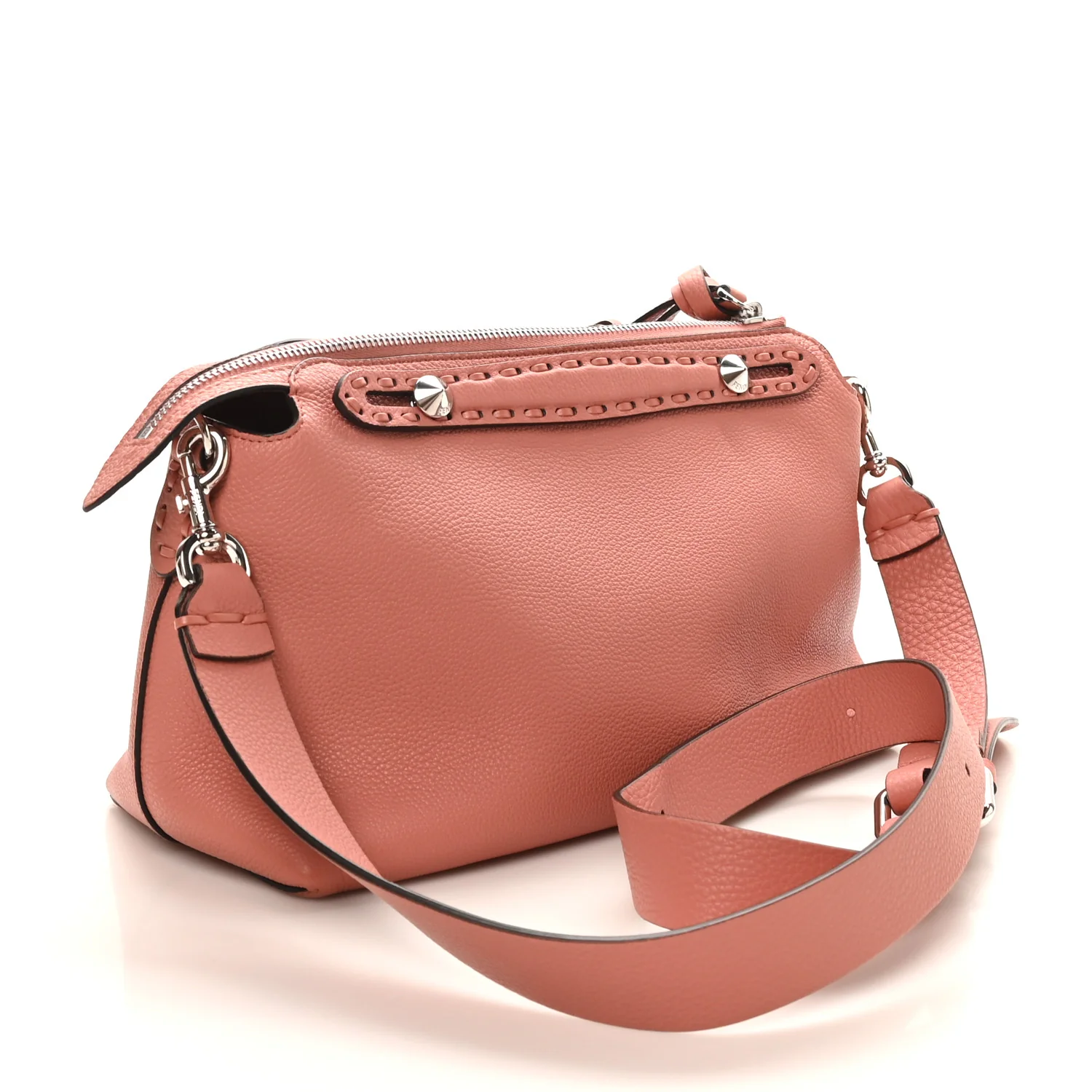 Cuoio Romano Selleria Medium By The Way Boston Bag Makeup - Image 3