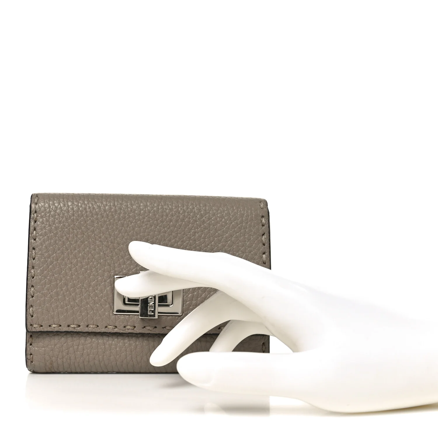 Cuoio Romano Selleria Medium Peekaboo Wallet Corda - Image 2
