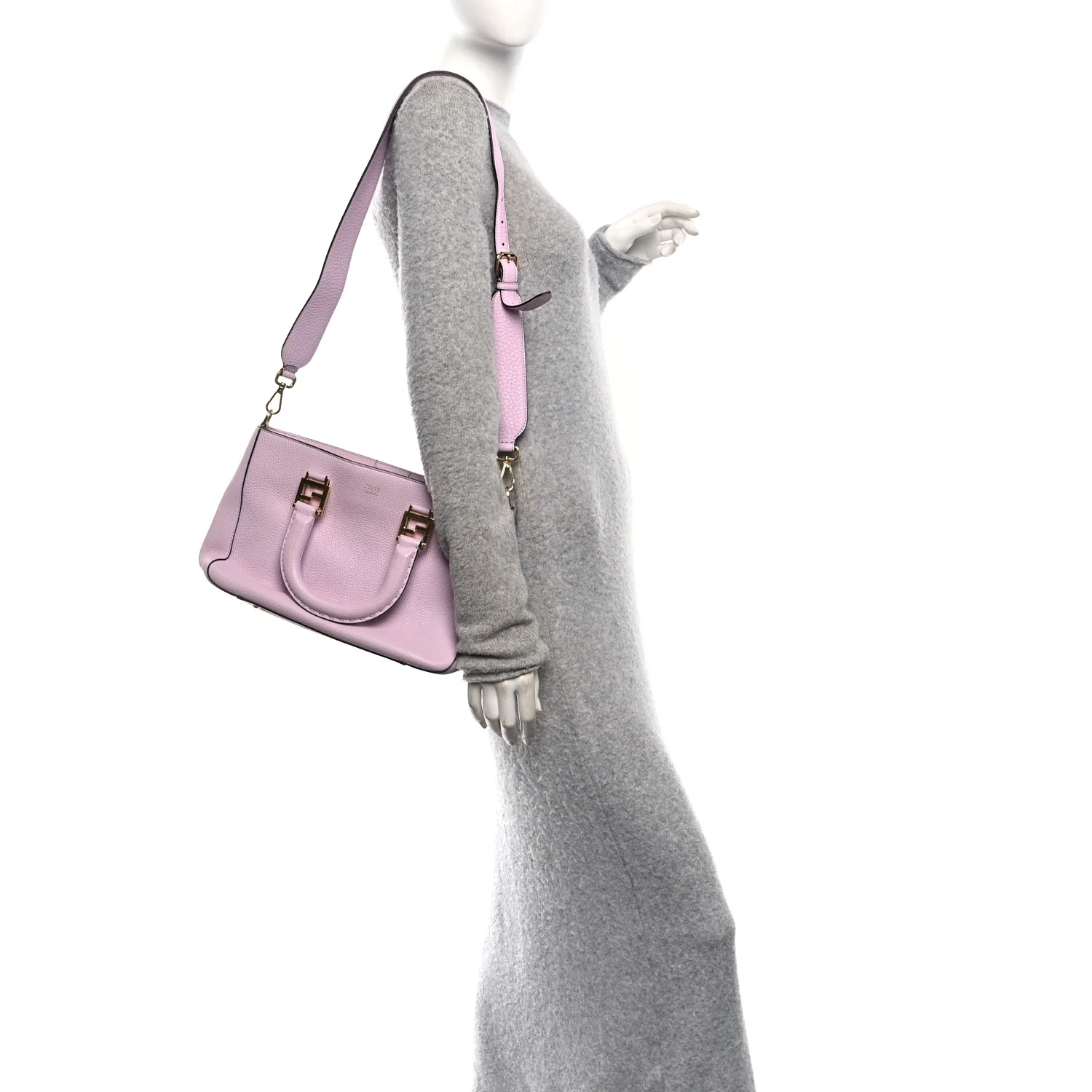 Cuoio Romano Selleria Small FF Tote Cipria - Image 2
