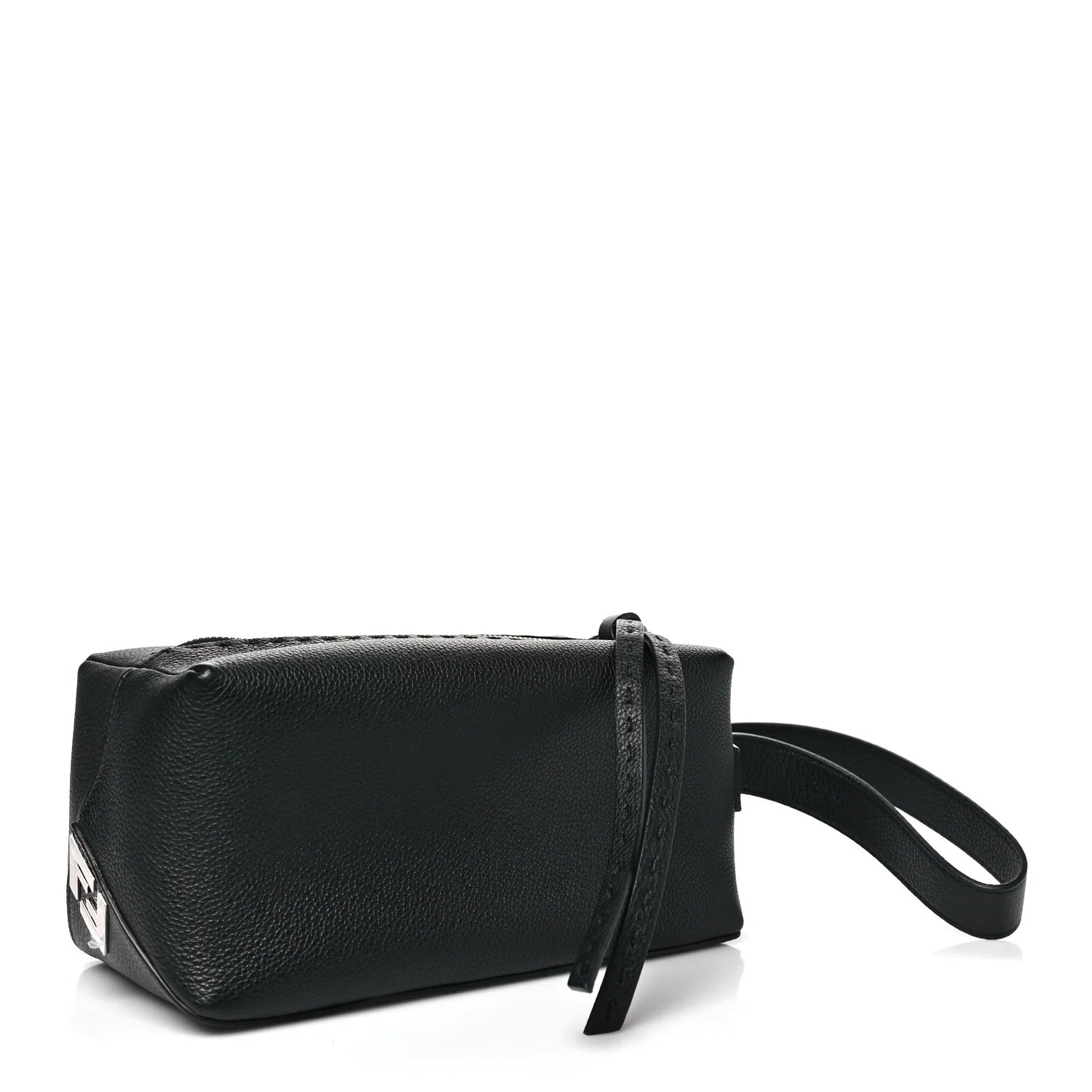 Cuoio Romano Selleria Toiletry Case Black - Image 3