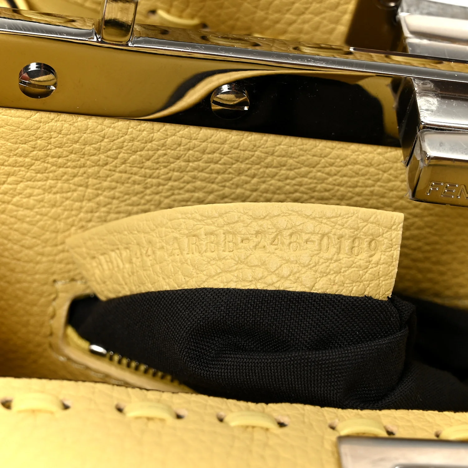 Cuoio Romano Sellerissima Mini Peekaboo Iconic Satchel Sorbetto - Image 8