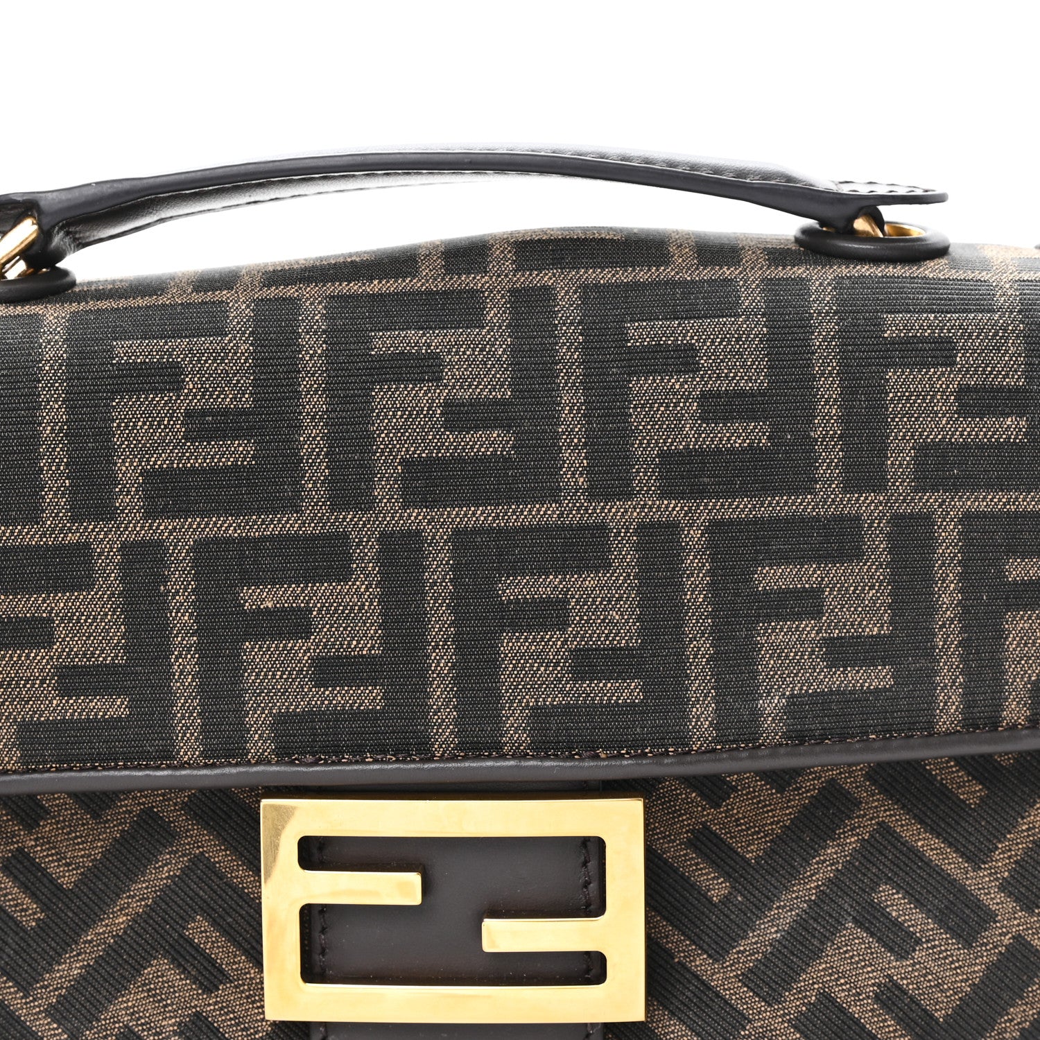 Fabric Jacquard FF 1974 Midi Chain Baguette Tobacco Moro - Image 8