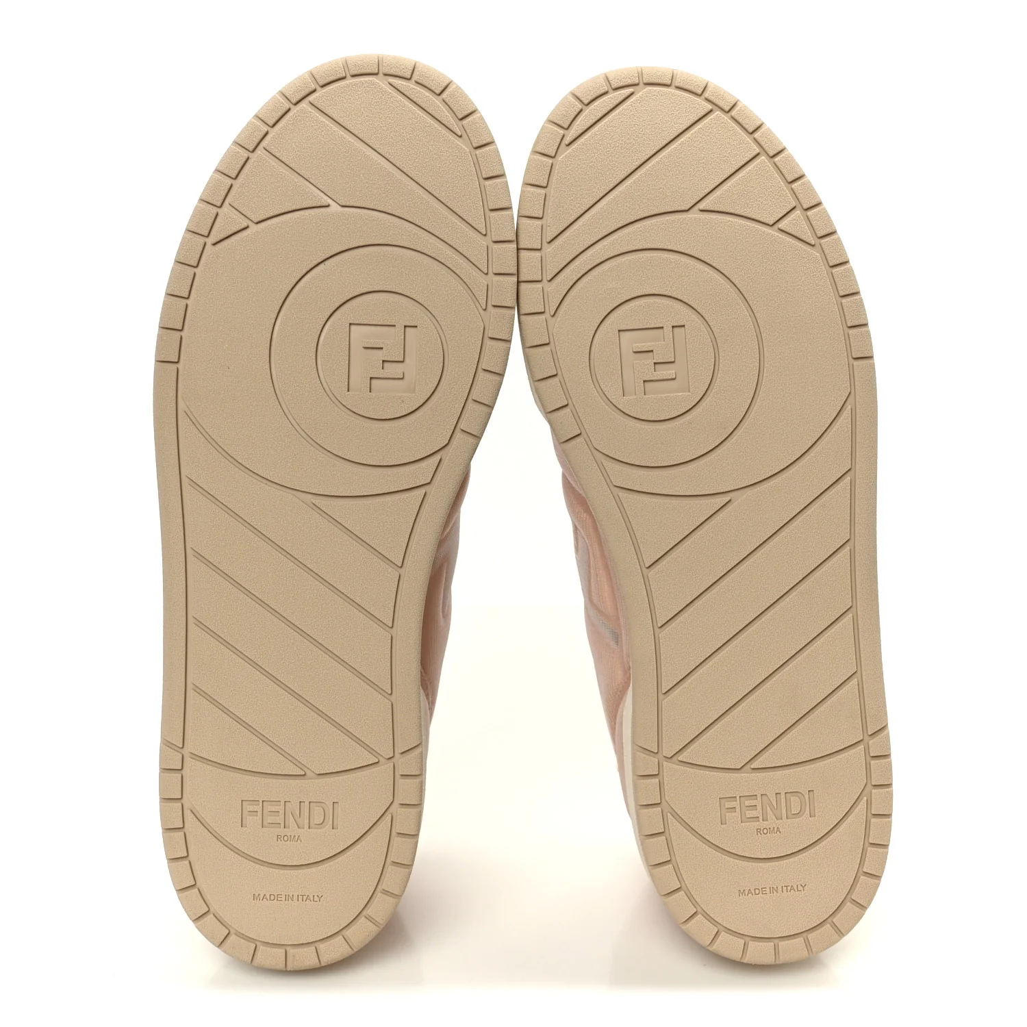Fabric Mesh Fendi Match Low Top Sneakers 39 - Image 6