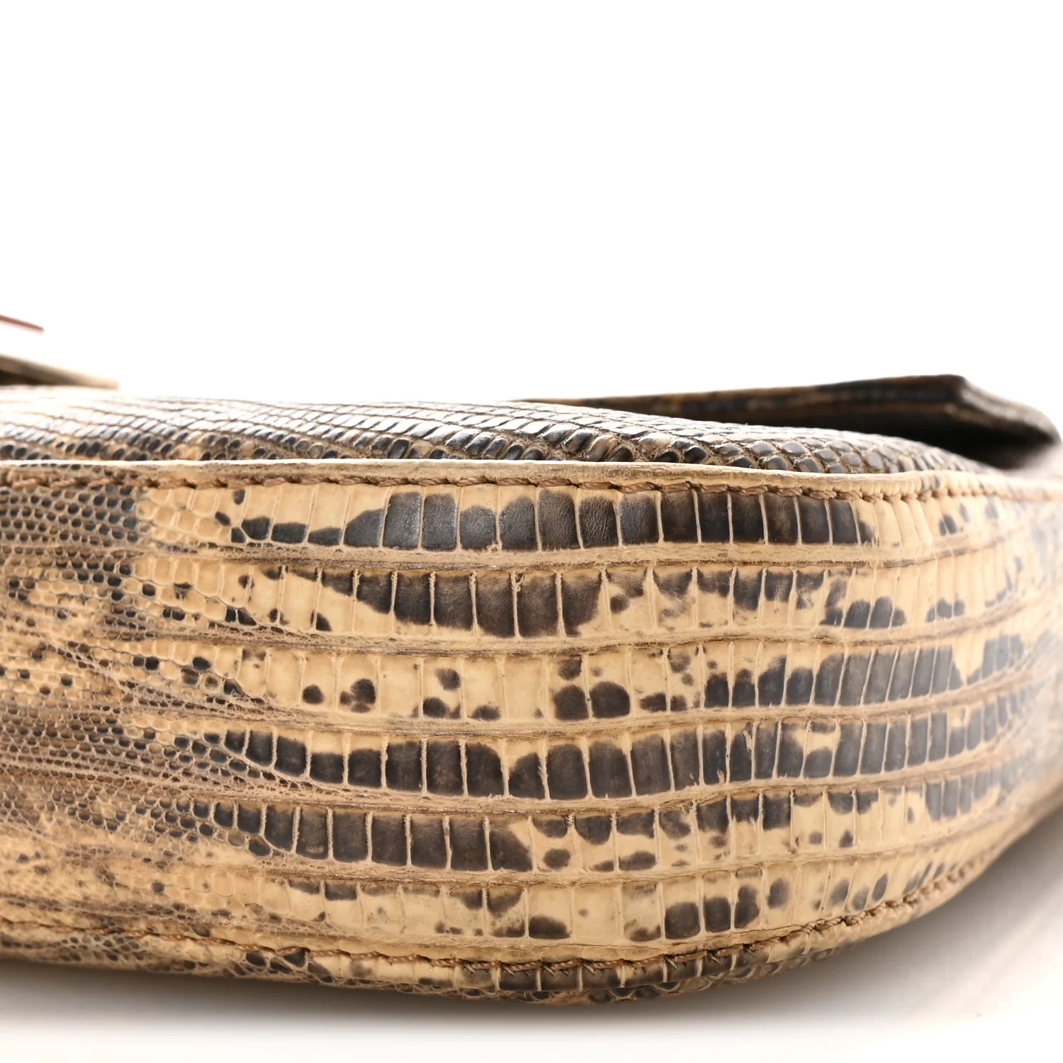 Iridescent Lizard Baguette Natural Multicolor - Image 9