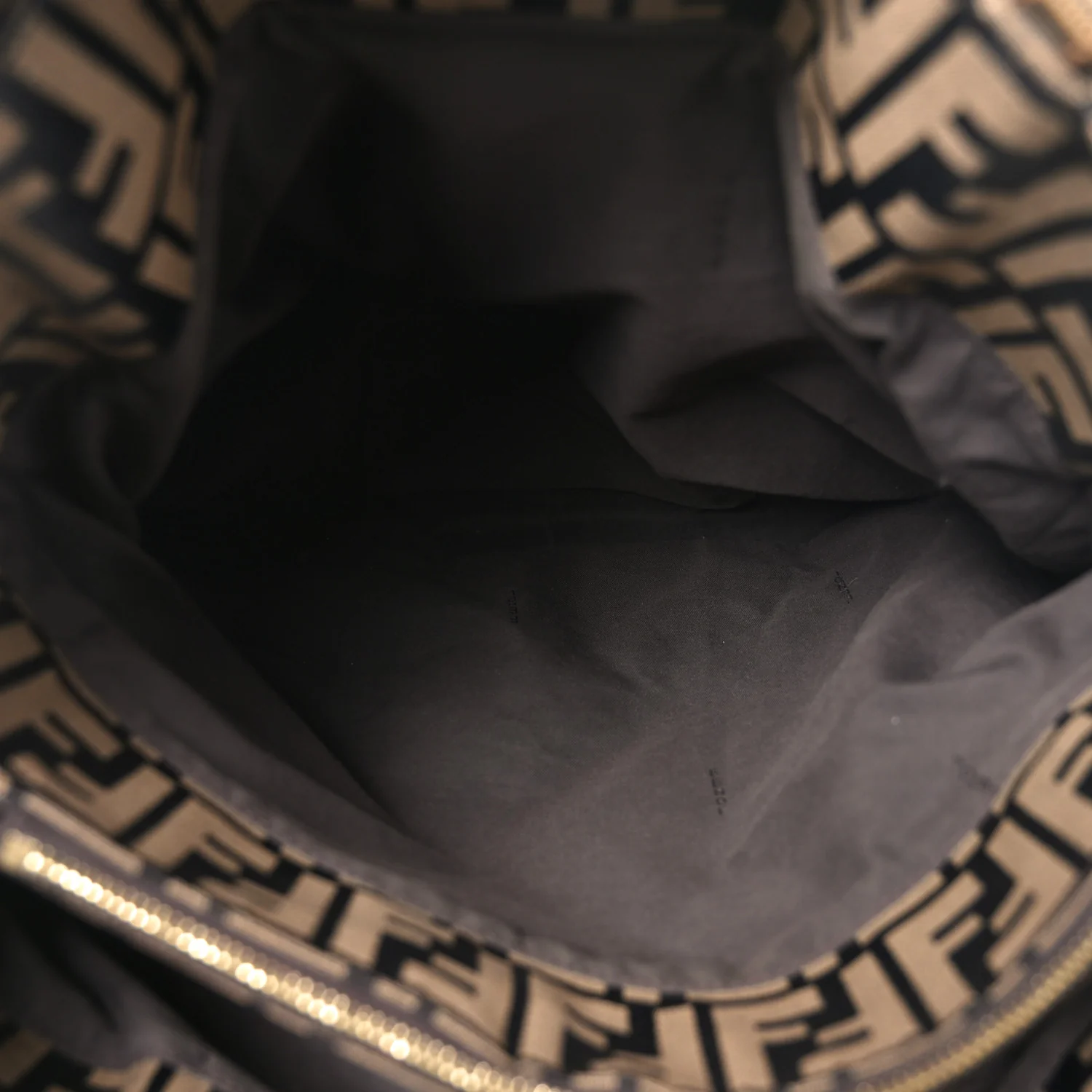 Metallic Lurex Zucca Mia Tote Bronze - Image 5