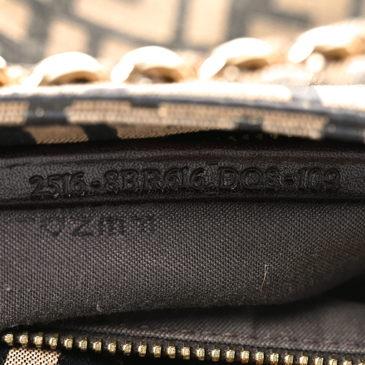 Metallic Lurex Zucca Mia Tote Bronze - Image 7