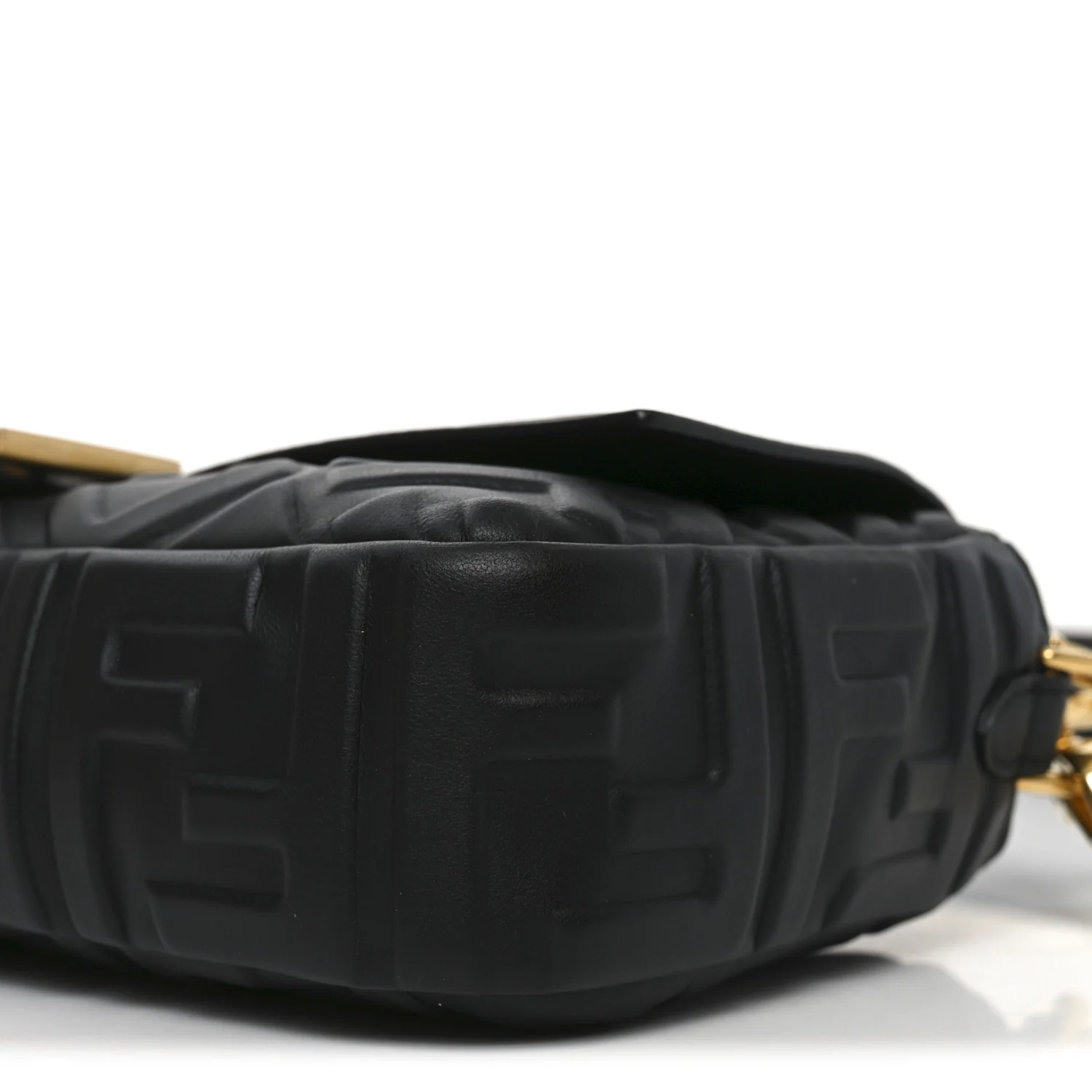 Nappa FF 1974 Embossed Baguette Black - Image 10