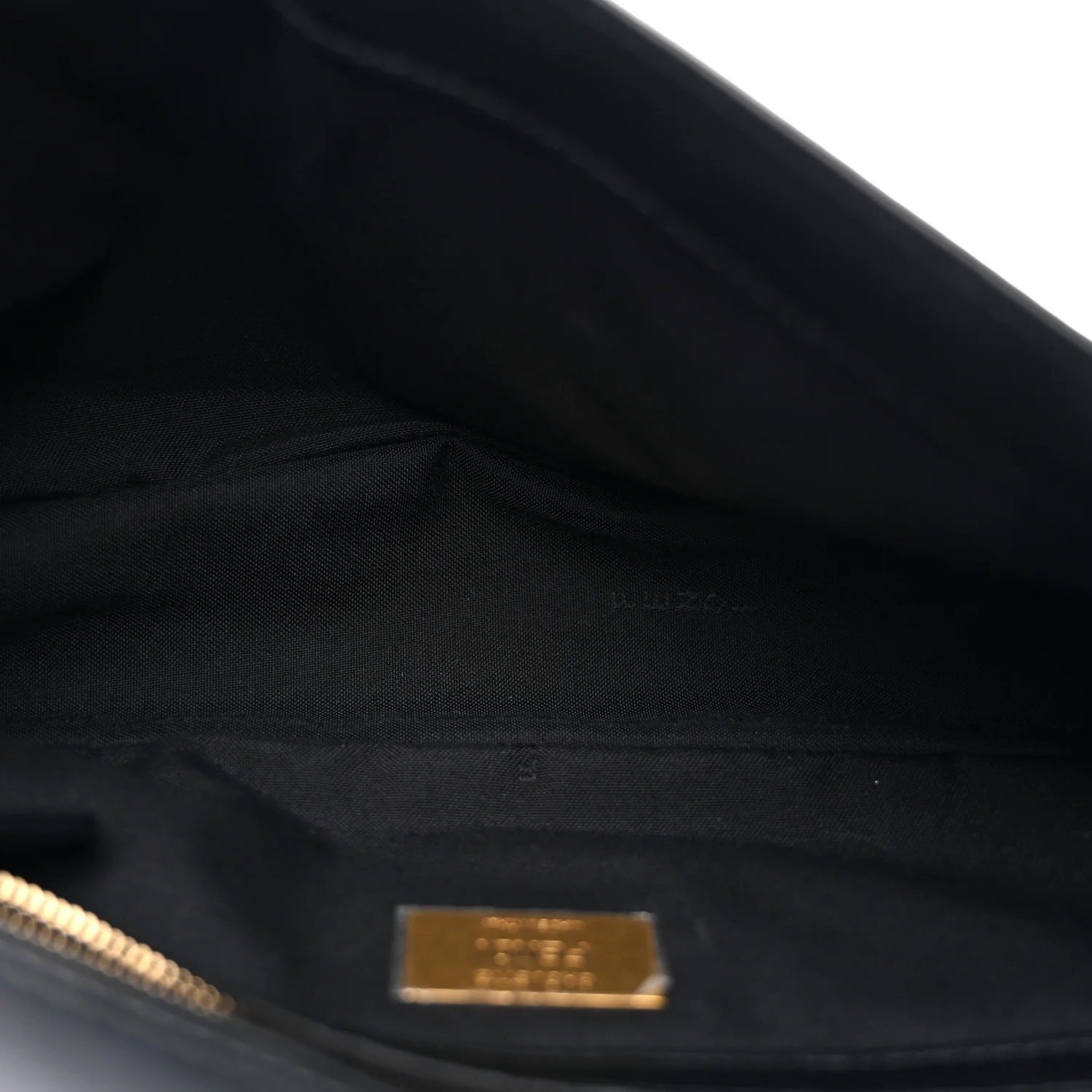 Nappa FF 1974 Embossed Baguette Black - Image 4