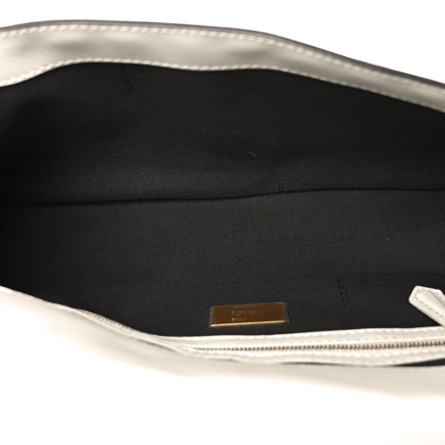 Nappa FF 1974 Embossed Baguette White - Image 4