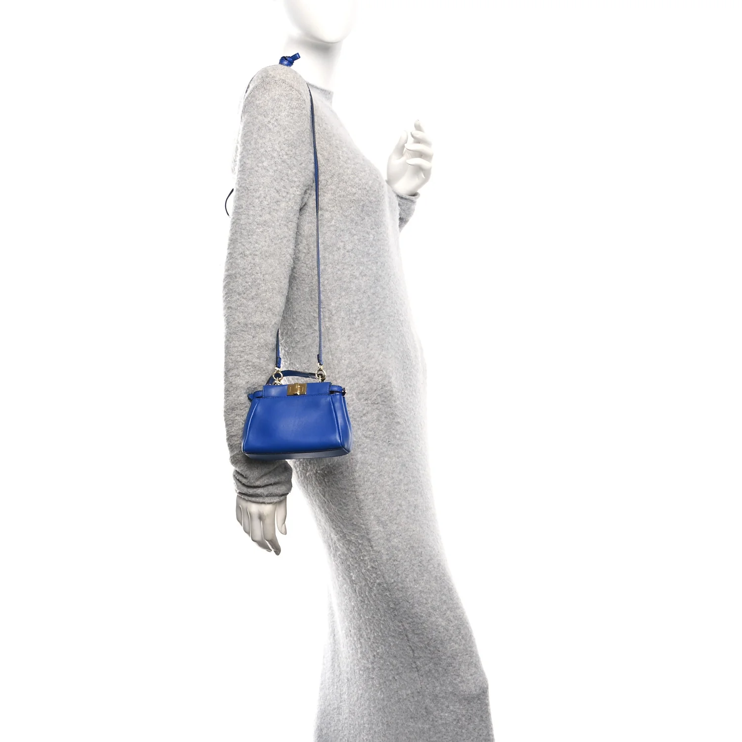Nappa Micro Peekaboo Iconic Satchel Bleuette - Image 2