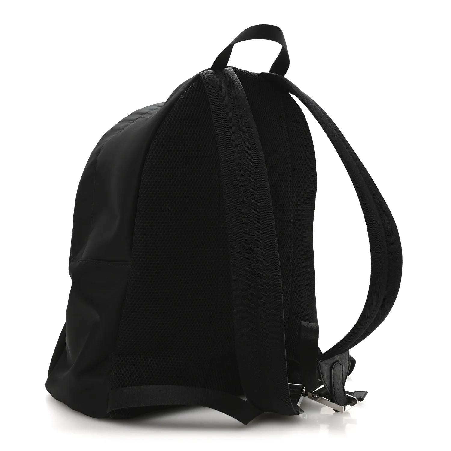 Nylon Vitello Elite Monster Eyes Rounded Backpack Black Yellow - Image 3