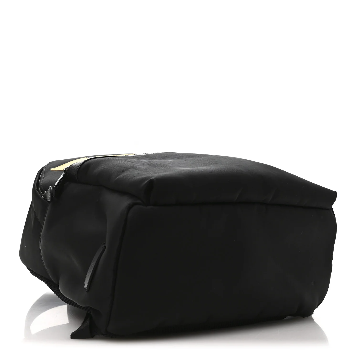Nylon Vitello Elite Monster Eyes Rounded Backpack Black Yellow - Image 4