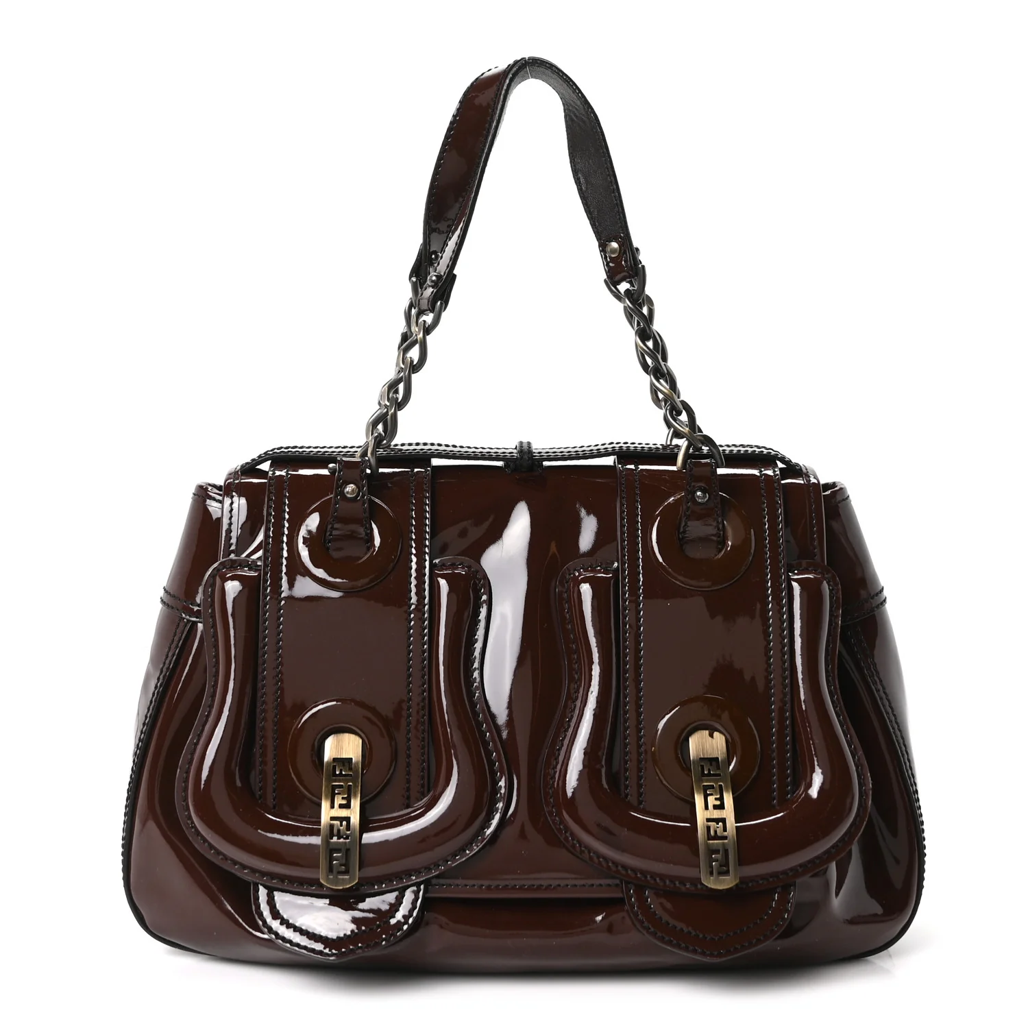 Patent B Bag Osso Marrone