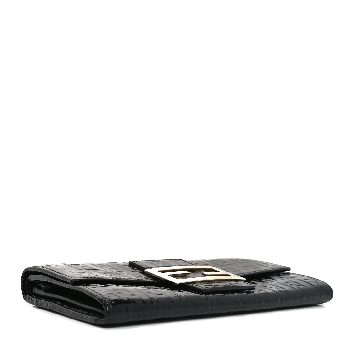 Patent Zucchino Continental Wallet Black - Image 4