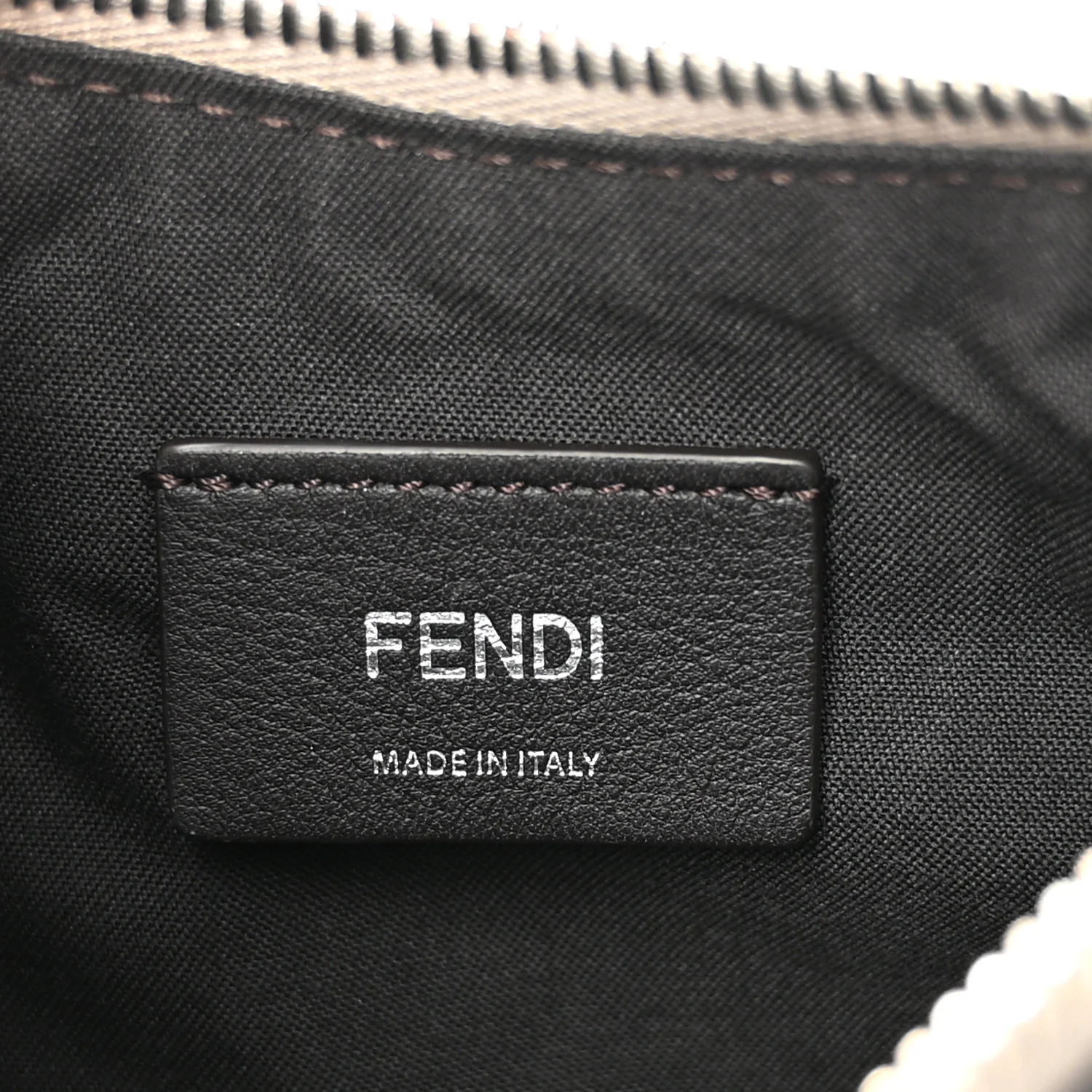 Rock Millenium Mini Fendigraphy Hobo Bag Argento - Image 6