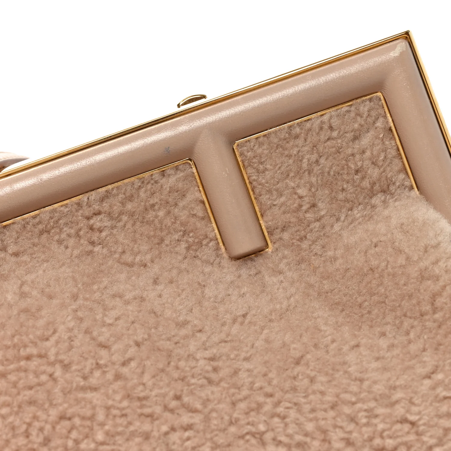 Shearling Small Fendi First Rosa Plaster - Image 8
