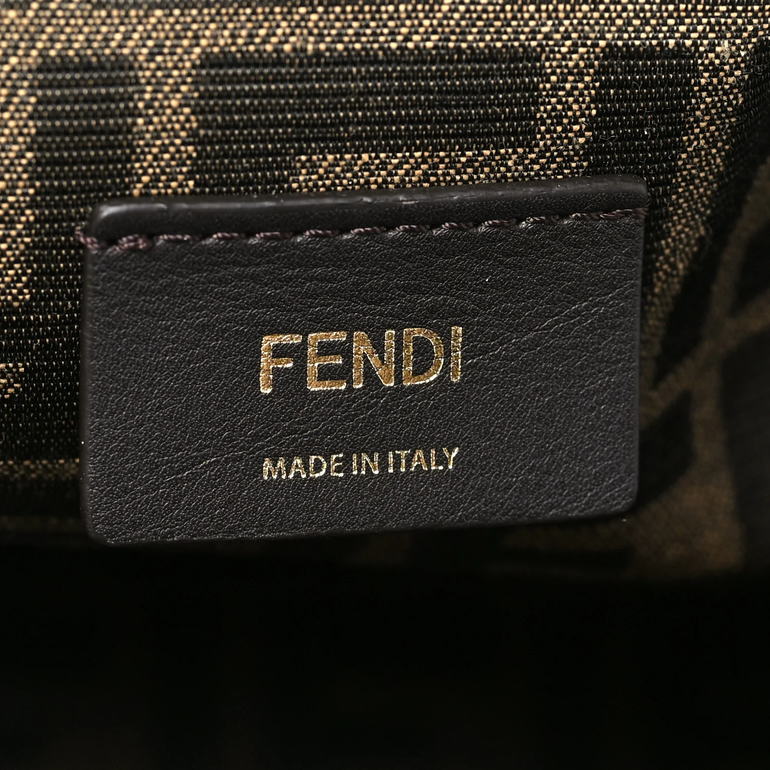 Shiny Nappa Medium Fendi First Black - Image 6