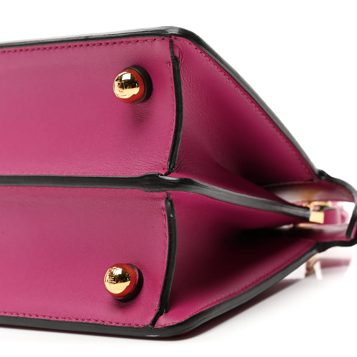 Shiny Nappa Petite Peekaboo I SEE U Satchel Ciclamino Pilar - Image 10
