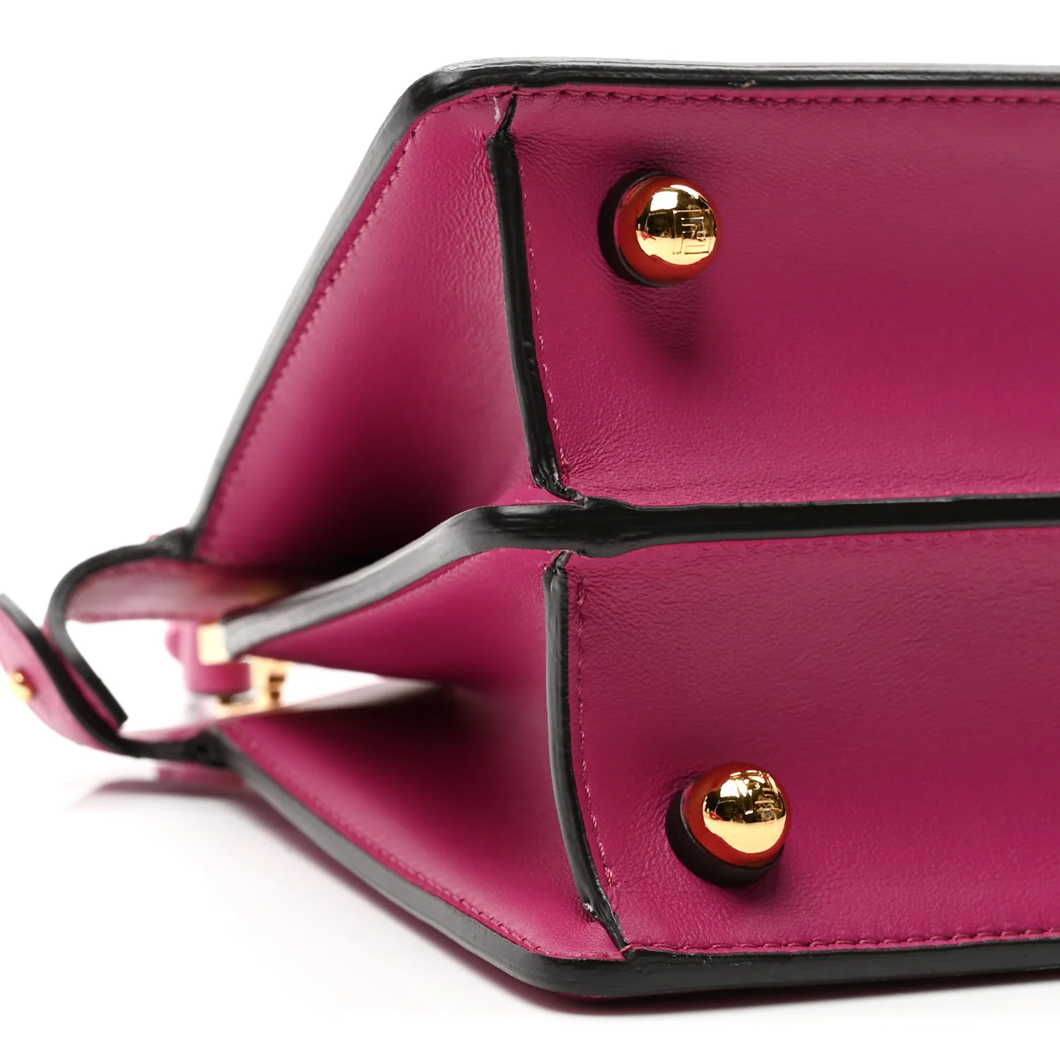 Shiny Nappa Petite Peekaboo I SEE U Satchel Ciclamino Pilar - Image 9