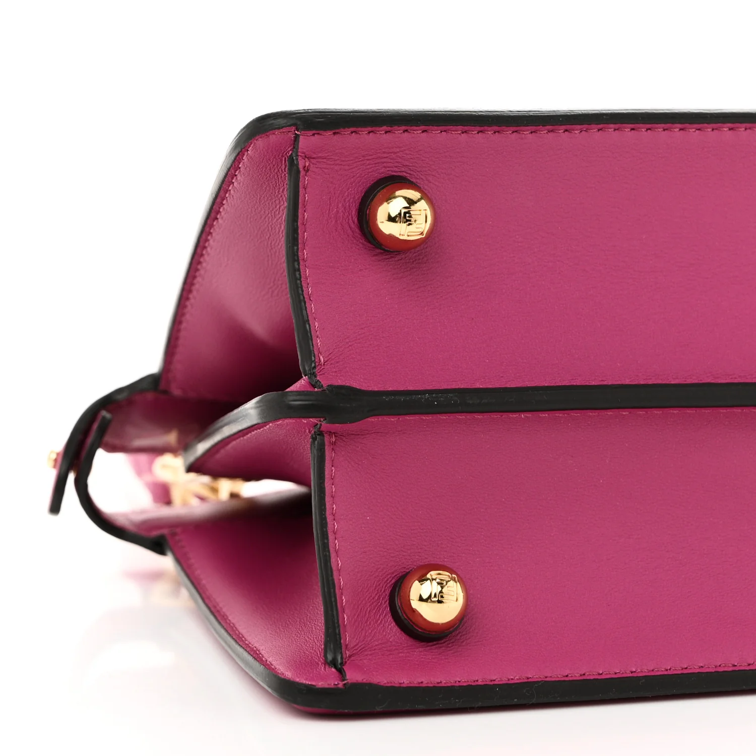 Shiny Nappa Petite Peekaboo I SEE U Satchel Ciclamino Pilar - Image 8