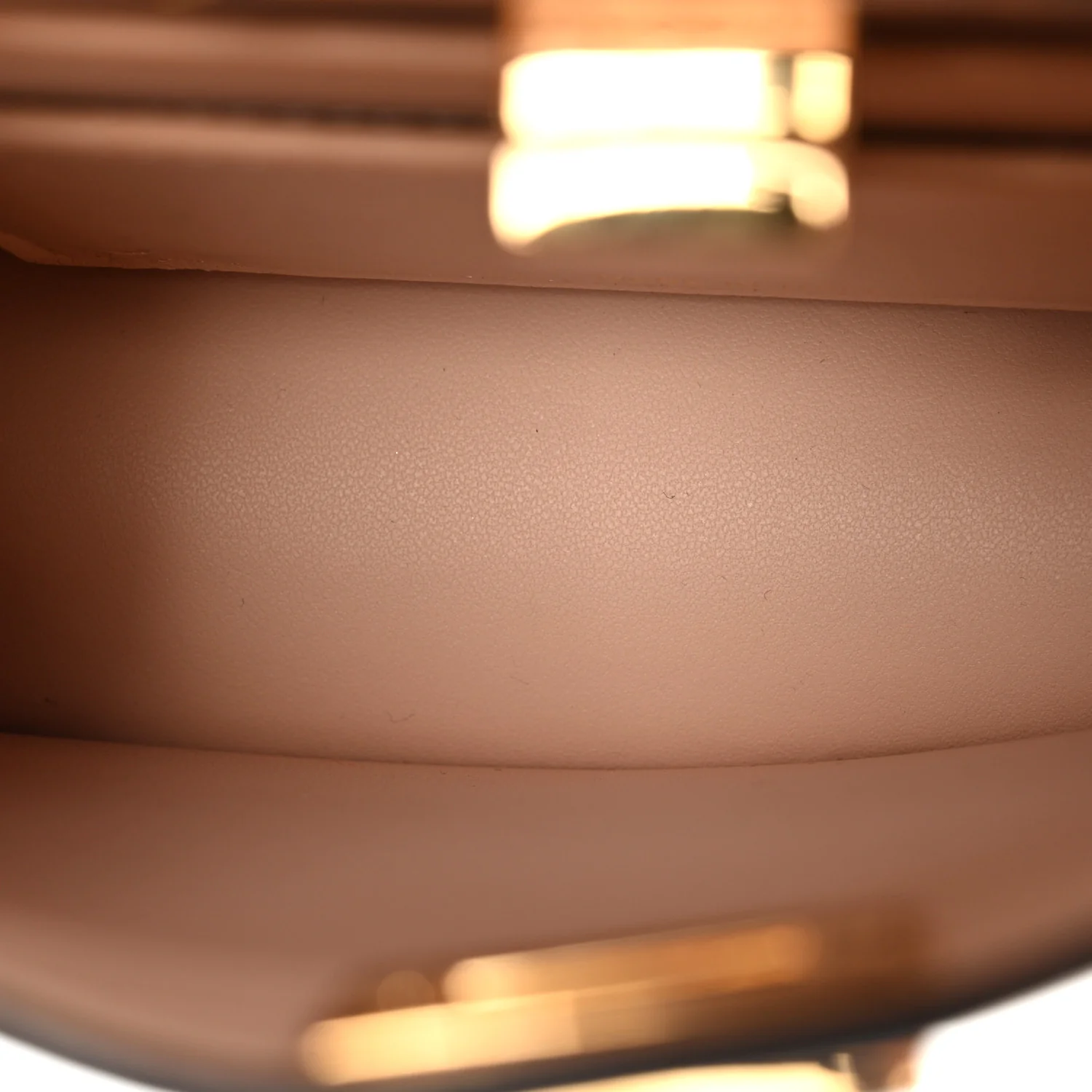 Shiny Nappa Plexiglass Petite Peekaboo I SEE U Satchel Light Rose - Image 6