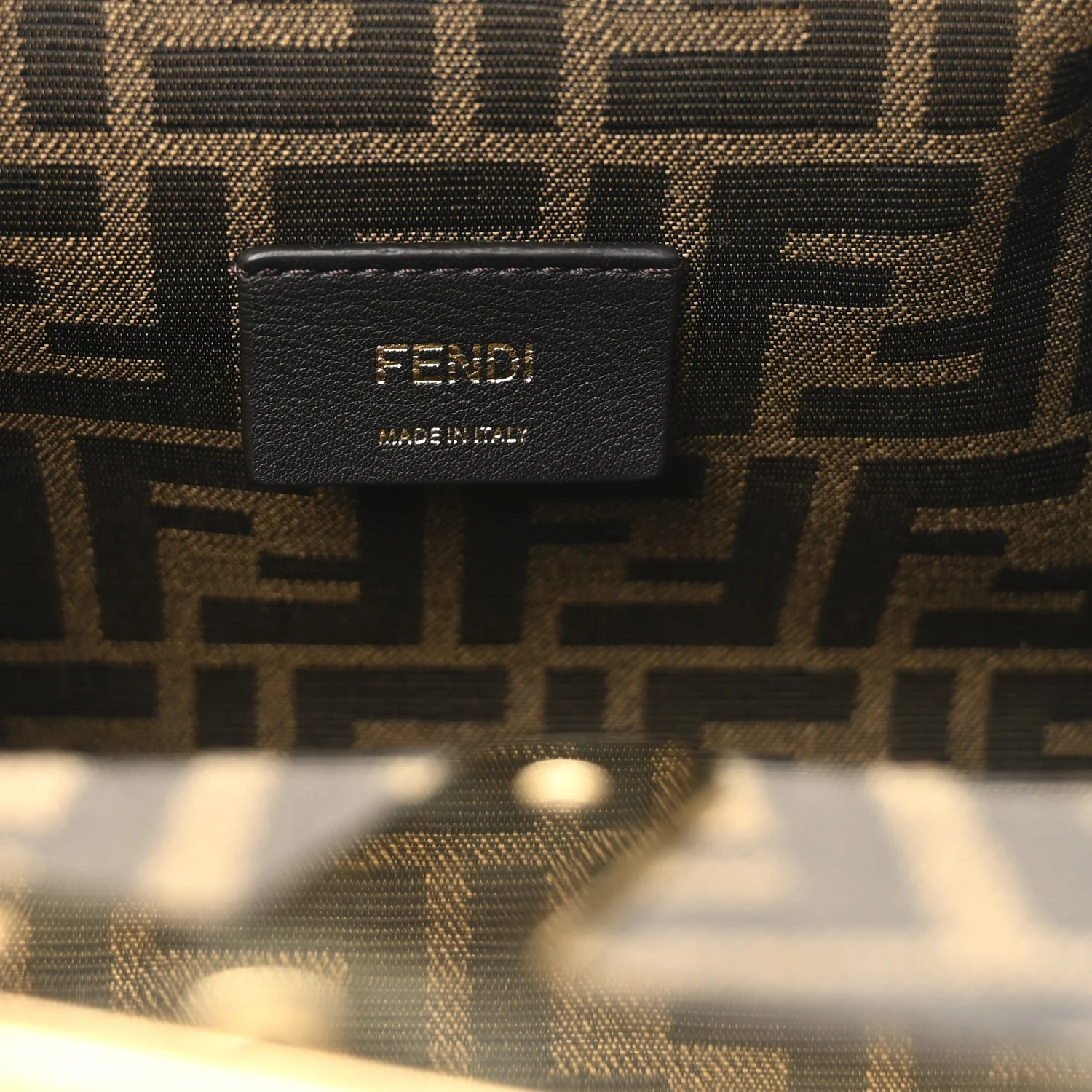 Shiny Nappa Small Fendi First Caramello - Image 6