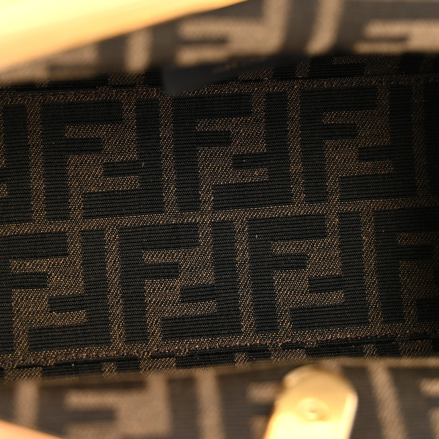 Shiny Nappa Small Fendi First Caramello - Image 5