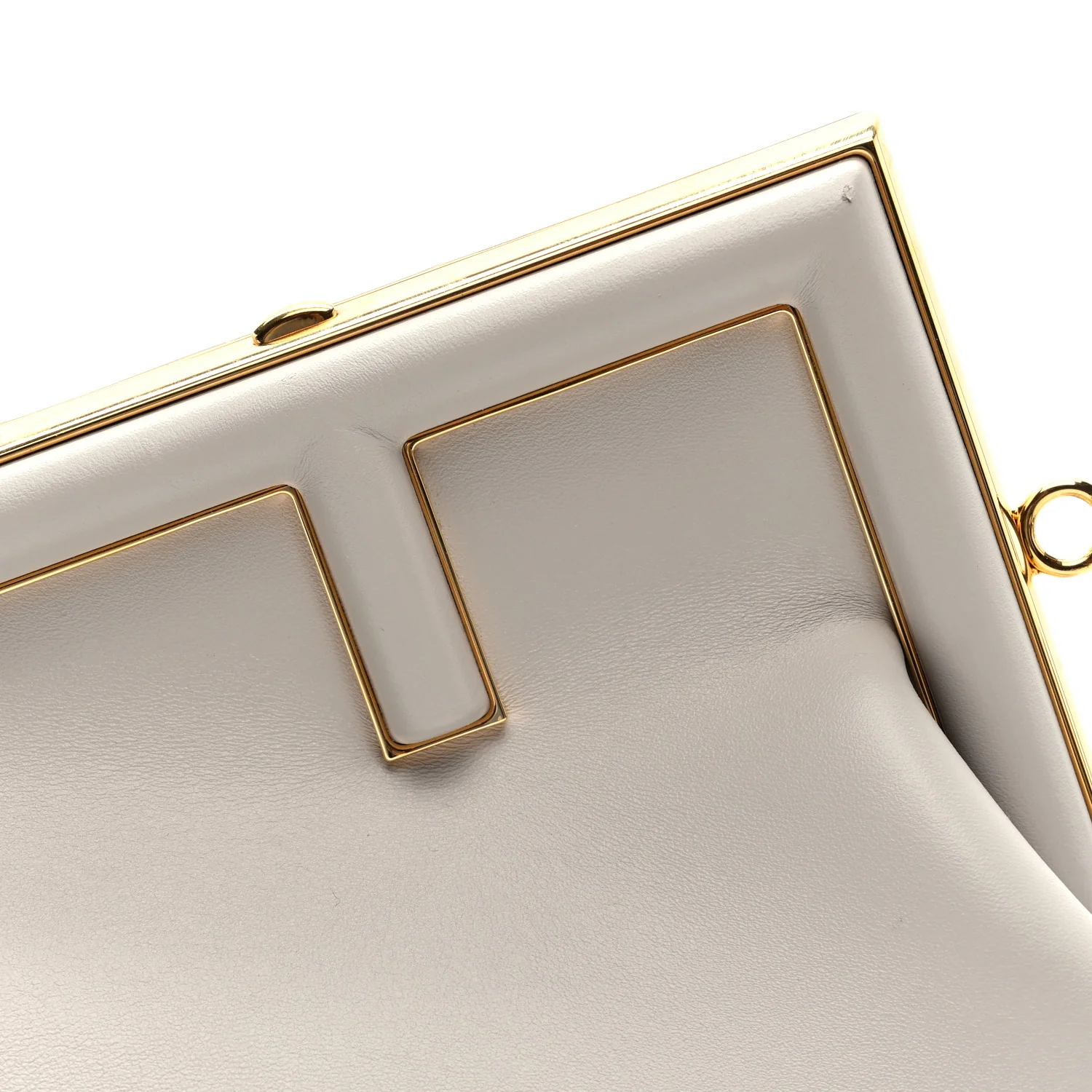 Shiny Nappa Small Fendi First Ghiaia - Image 8