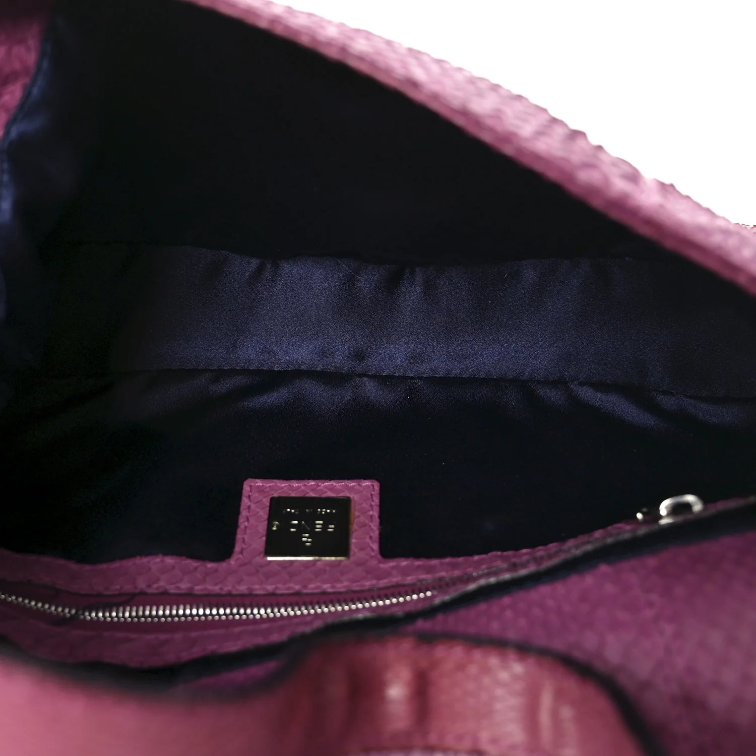 Snakeskin Baguette Pink - Image 5