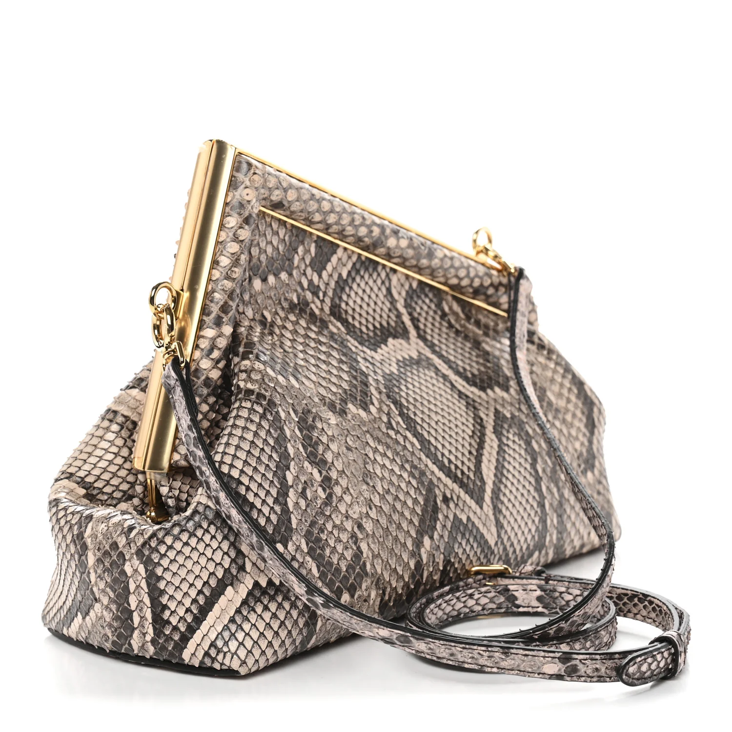 Snakeskin Small Fendi First Light Pink - Image 2