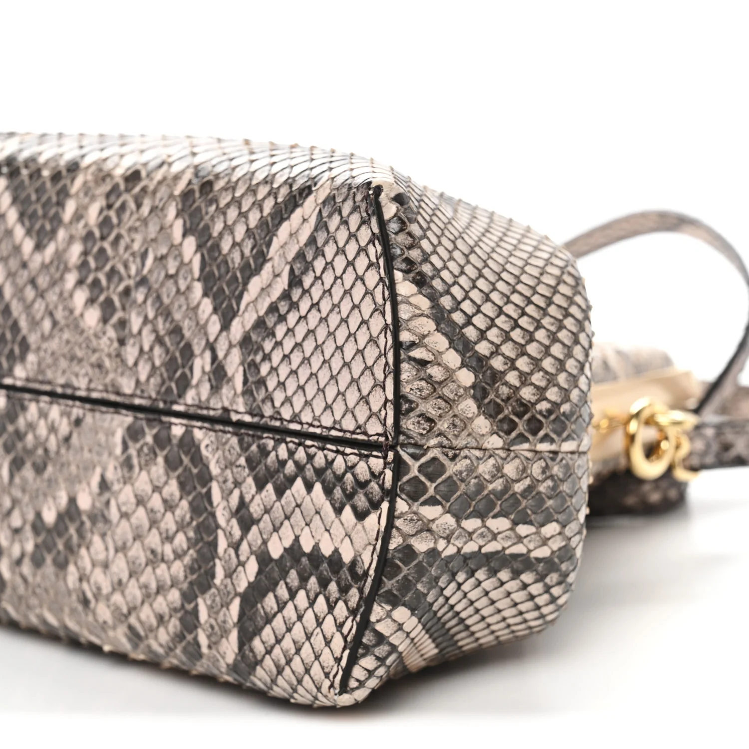 Snakeskin Small Fendi First Light Pink - Image 9