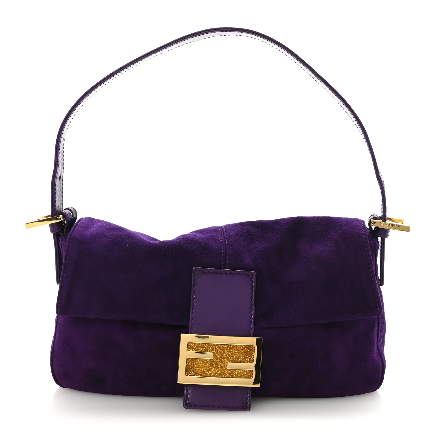 Suede Baguette Purple