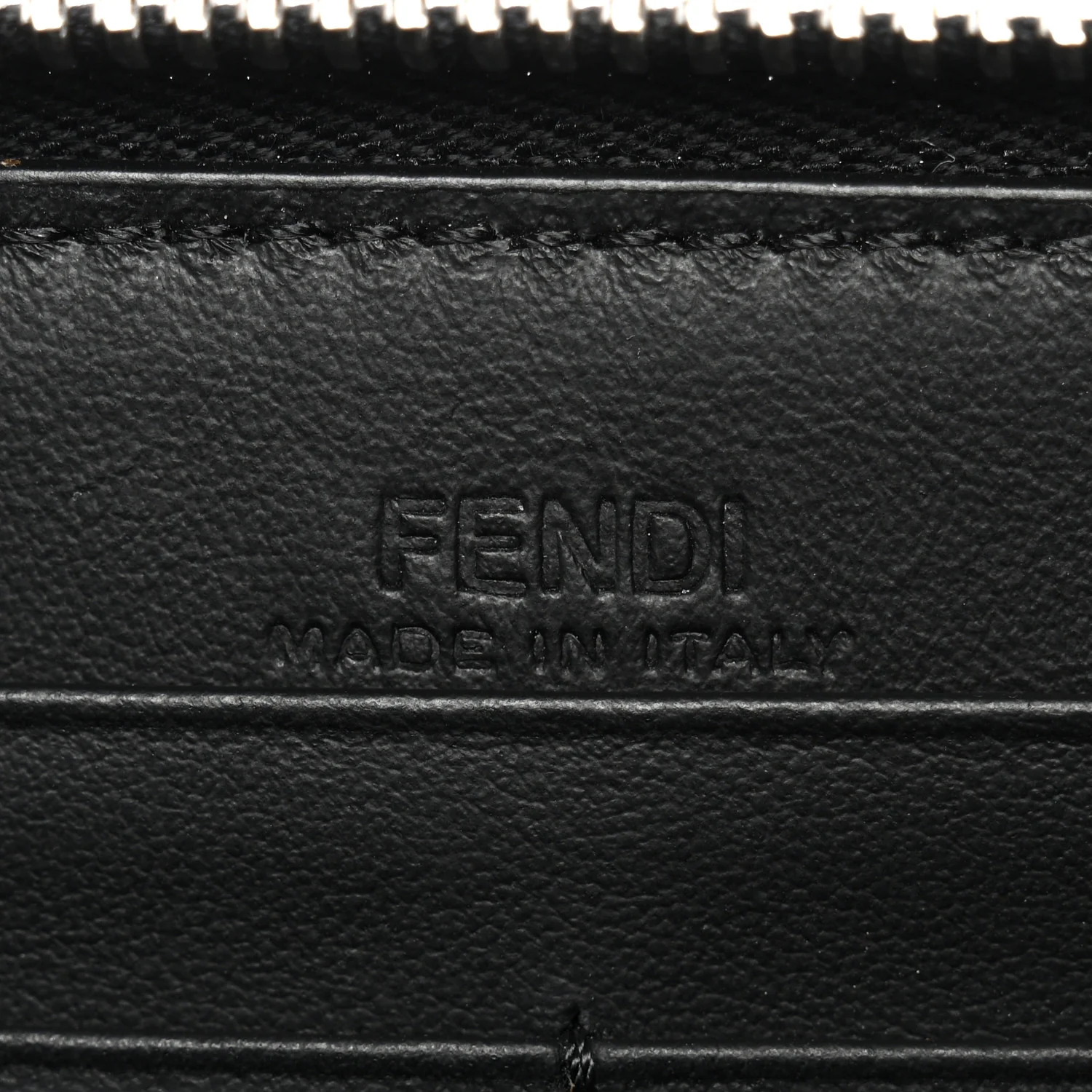 Vitello CamouFF Zip Around Wallet Black Multicolor - Image 6