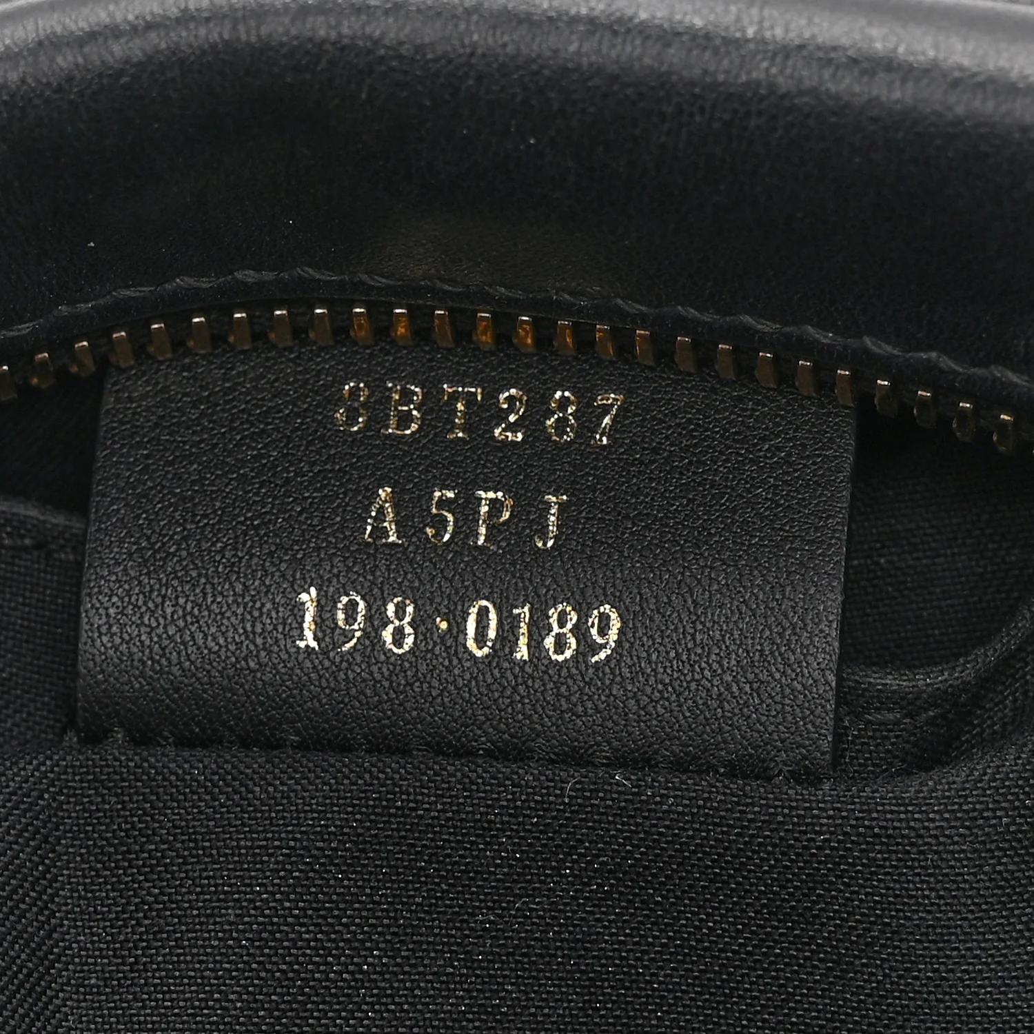 Vitello Century F is Fendi Bi-Color FF 1974 Embossed Camera Case Maya Black - Image 7