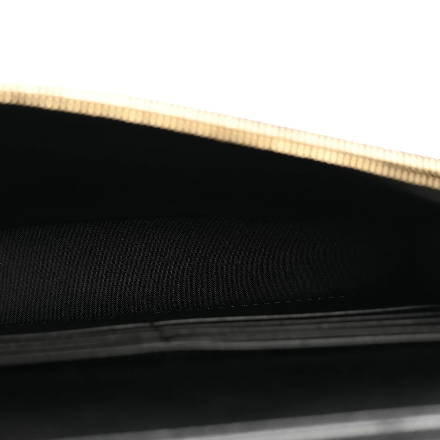 Vitello Cruise F is Fendi Bi-Color FF 1974 Embossed Medium Envelope Wallet On Chain Black Maya - Image 5