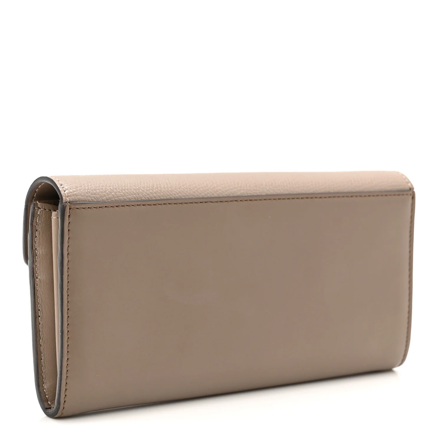 Vitello Cruise F is Fendi Continental Envelope Wallet Tortora - Image 3