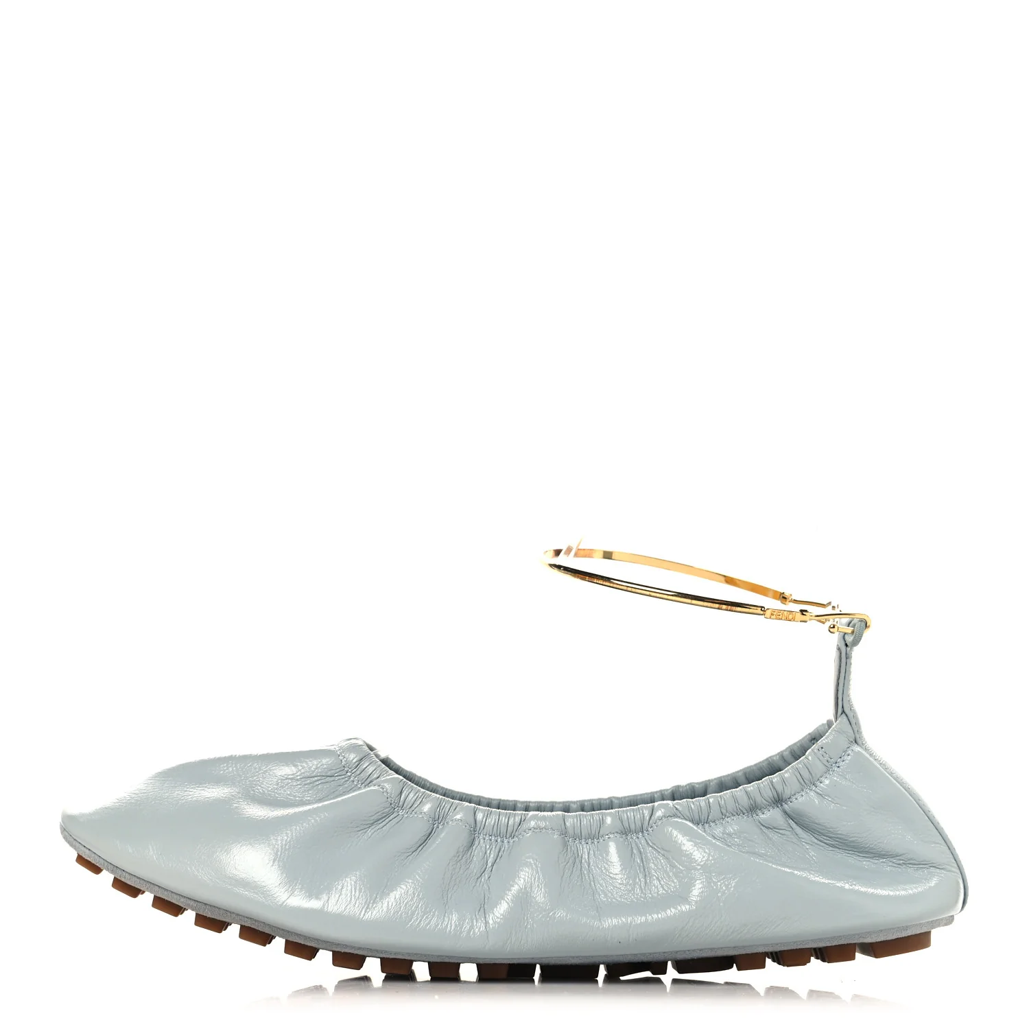 Vitello Filo Ballerina Flats 38 Blue